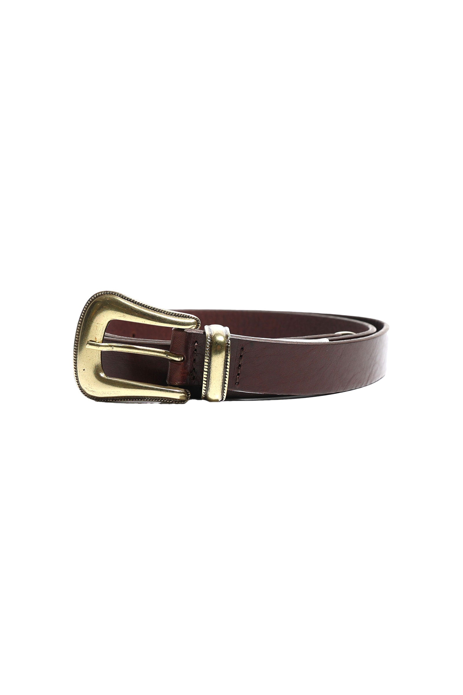 Buckle Belt in Dark Brown Belt Lee   