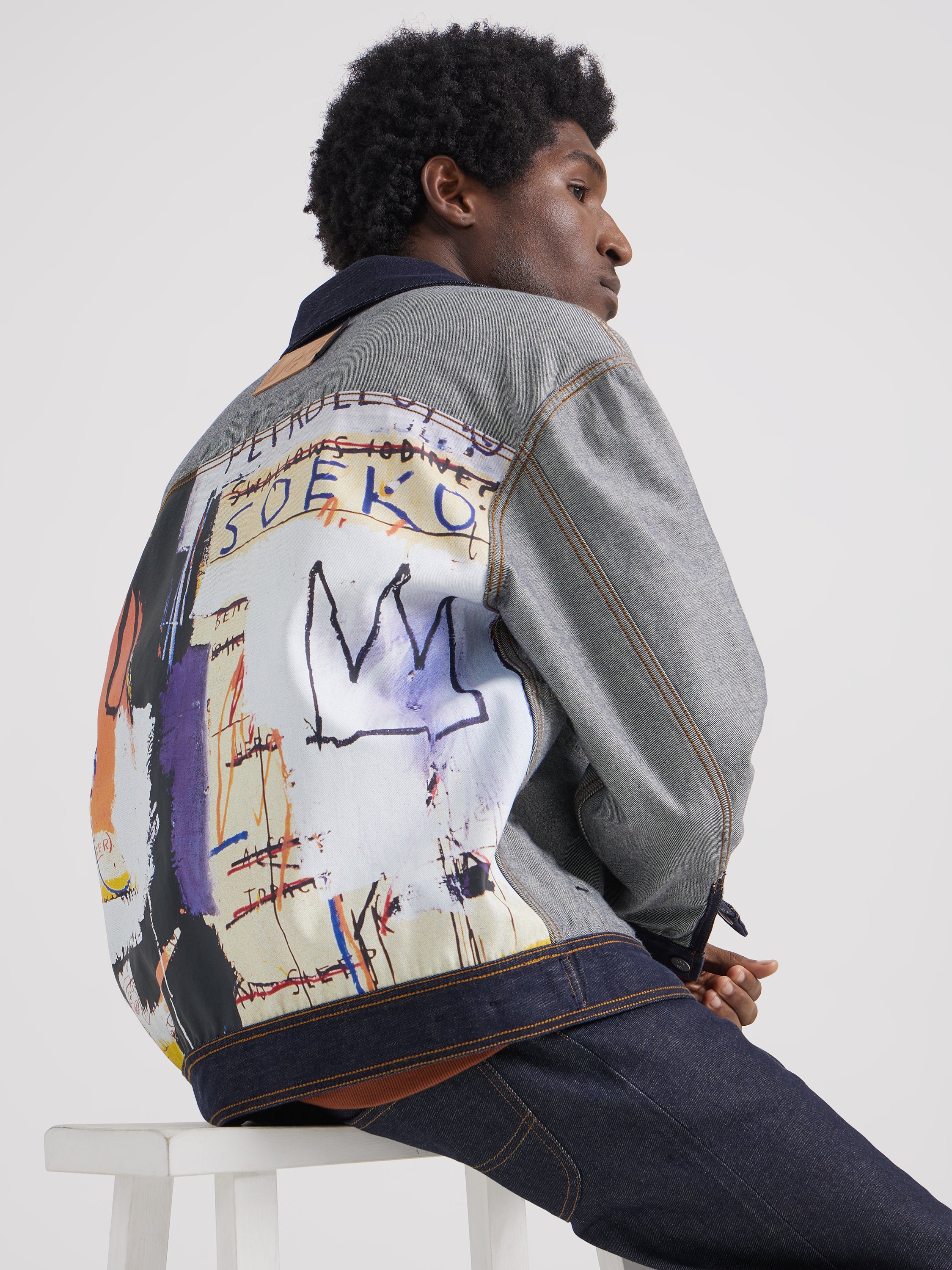 JMB Rider Jacket Inside Art in Rinse Jackets Lee   