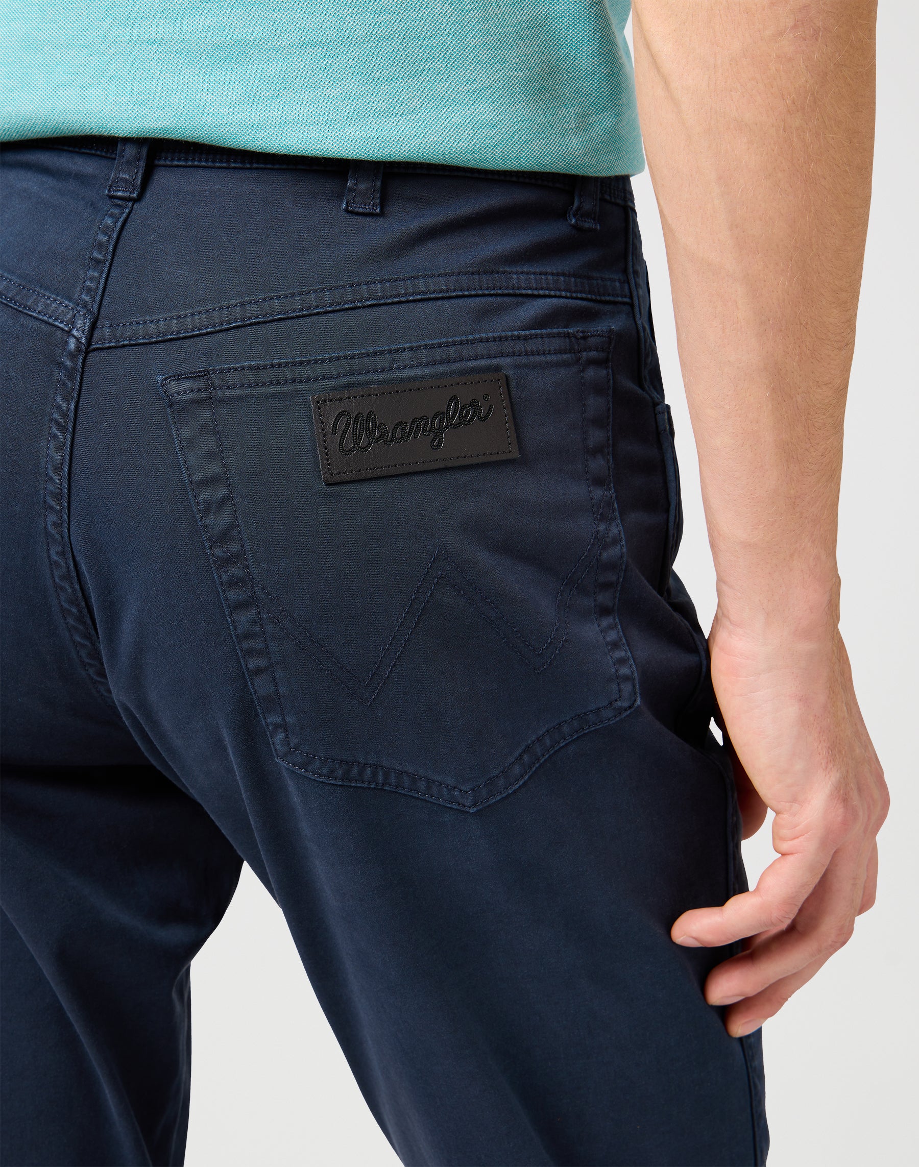 Texas Slim in Dark Navy Pants Wrangler