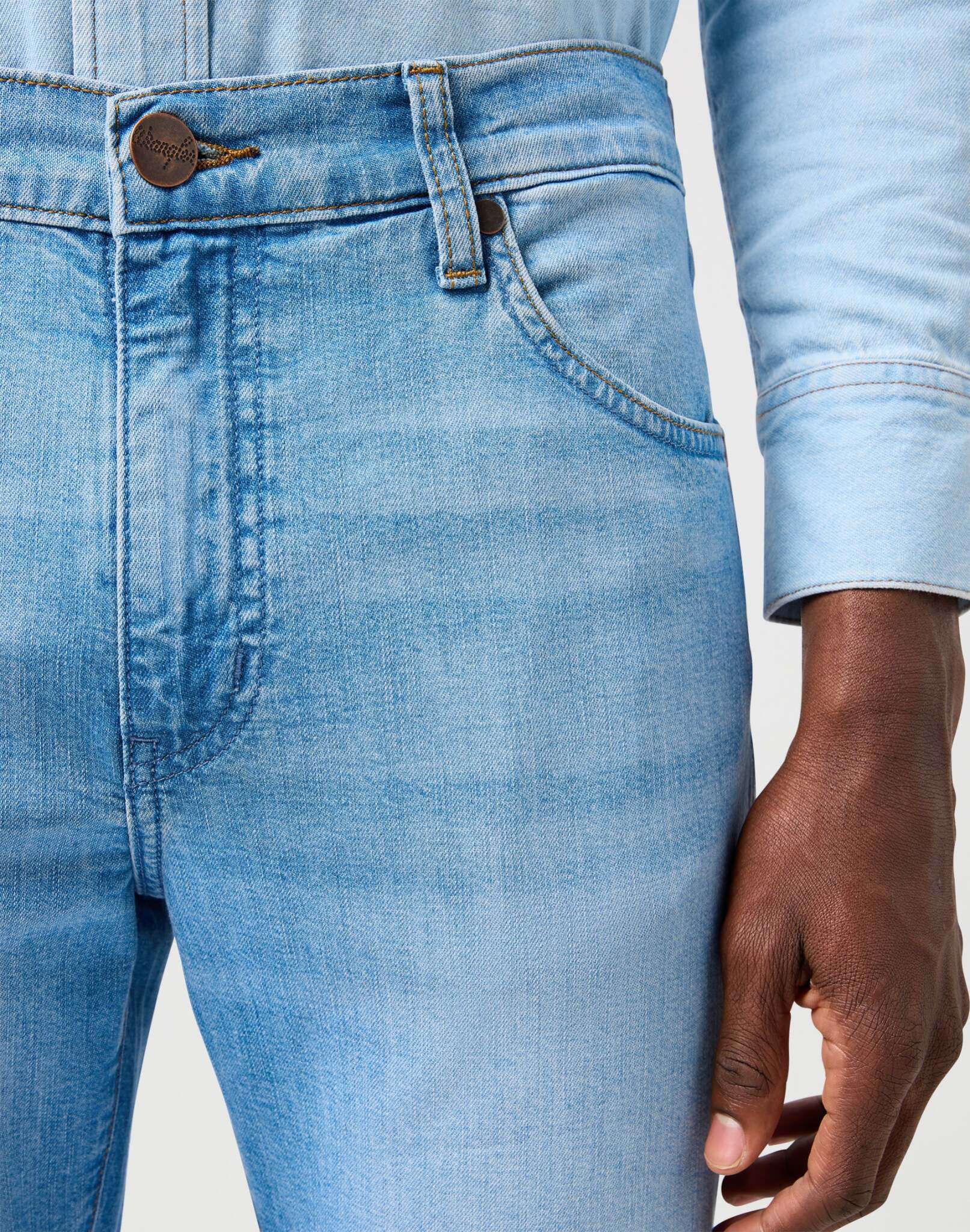 Larston in Slate Shade Jeans Wrangler