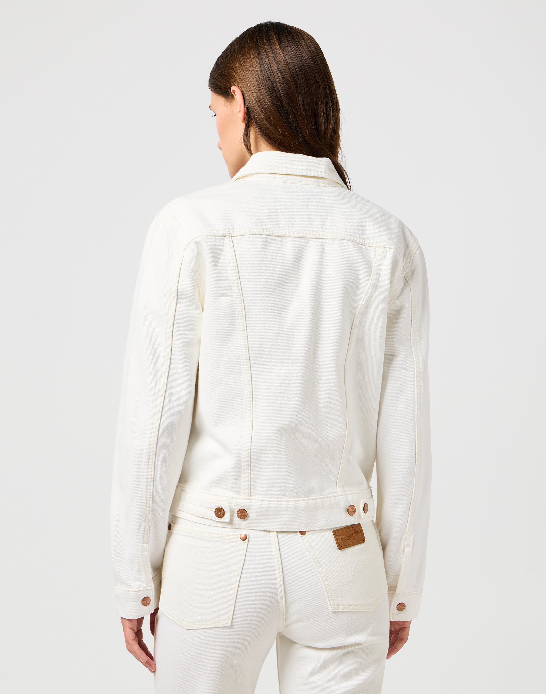 Heritage Jacket in Worn White Jackets Wrangler