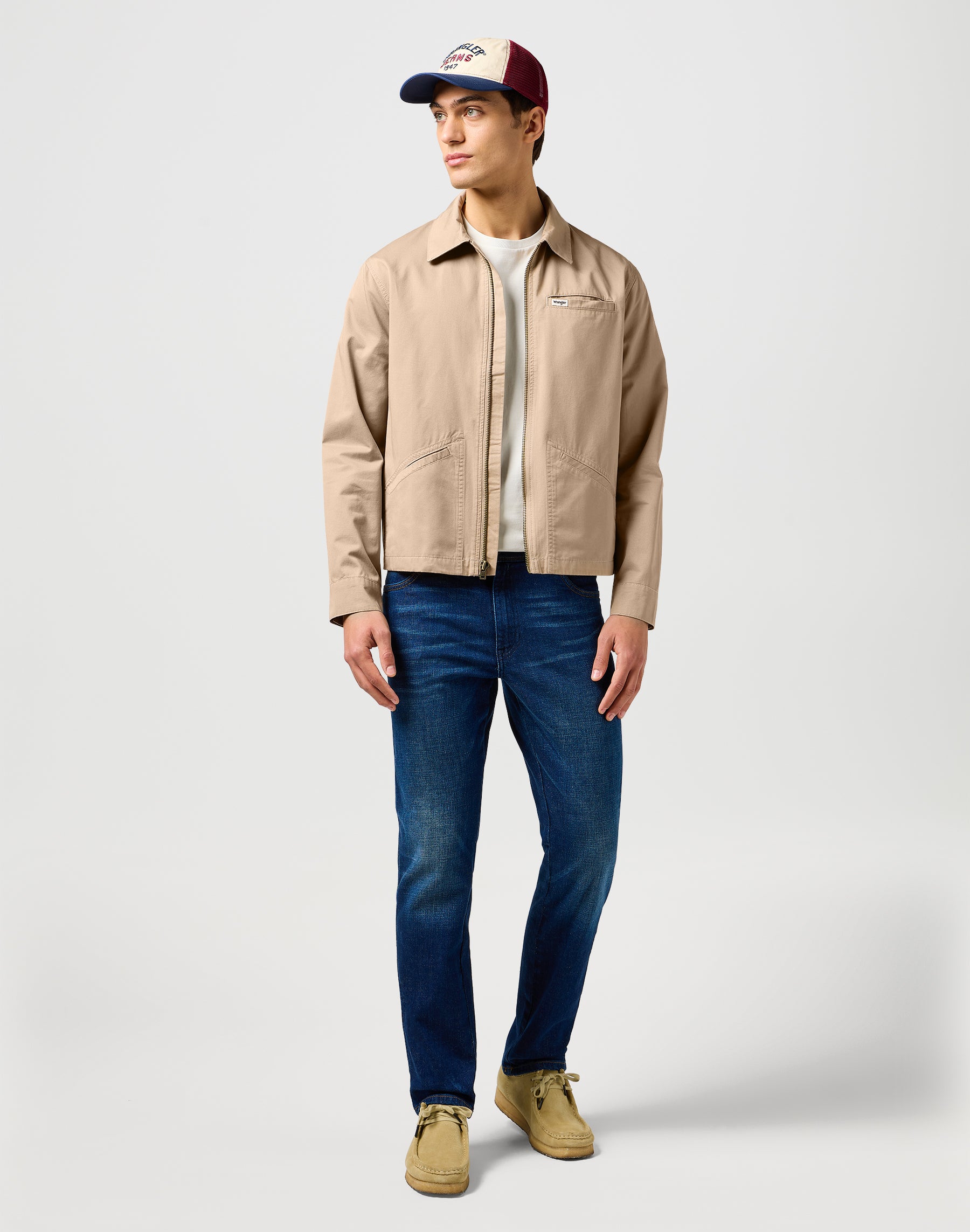 Rodeo Utility Jacket in Timberwolf Jackets Wrangler