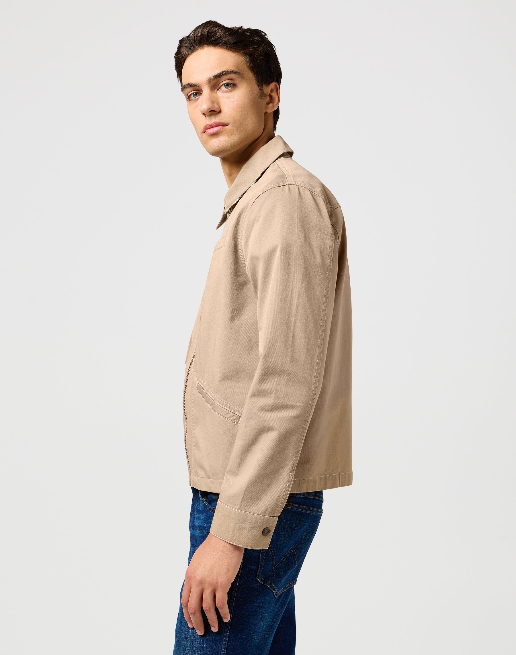 Rodeo Utility Jacket in Timberwolf Jackets Wrangler