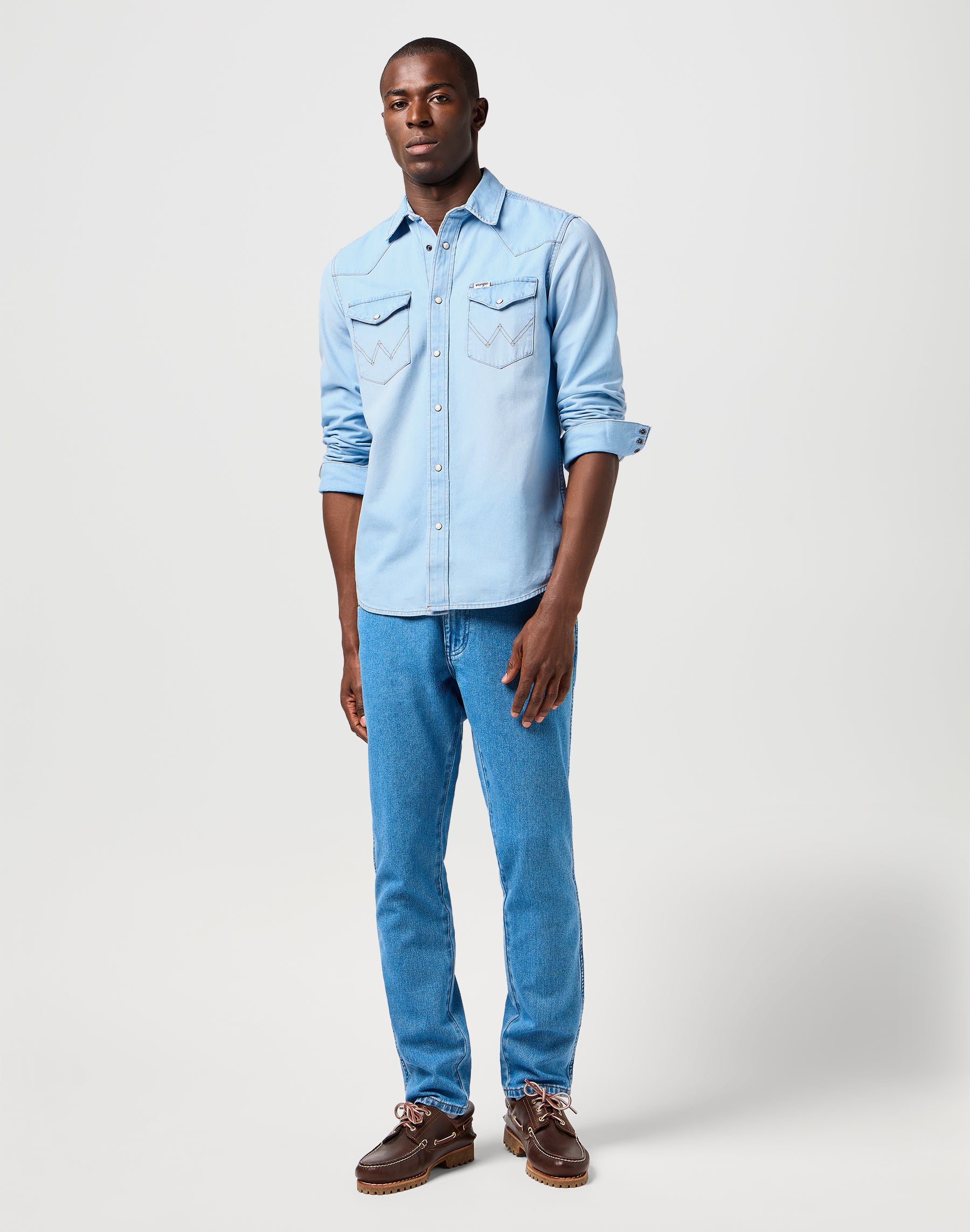 Western Shirt in Authentic Tint Shirts Wrangler