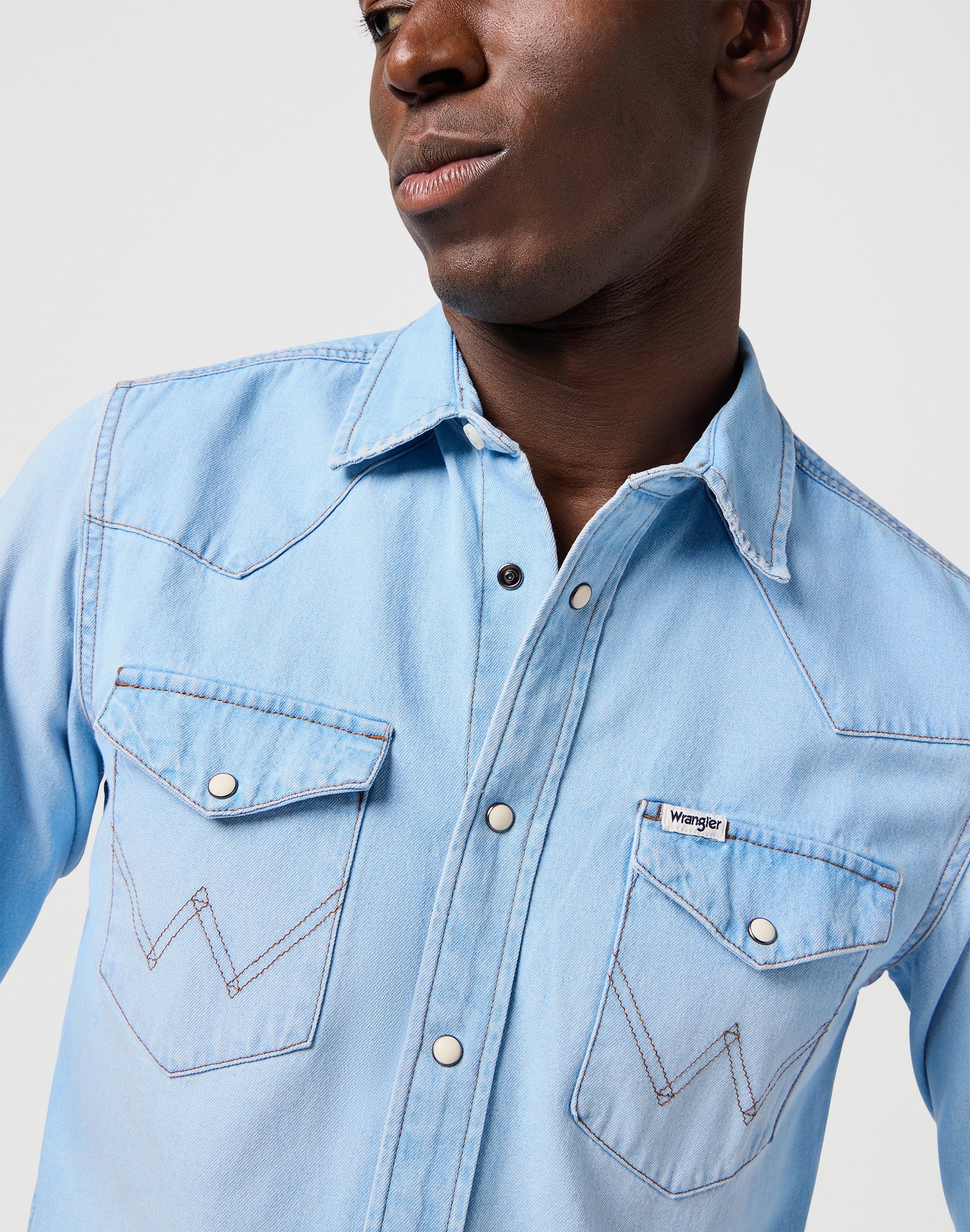 Western Shirt in Authentic Tint Shirts Wrangler