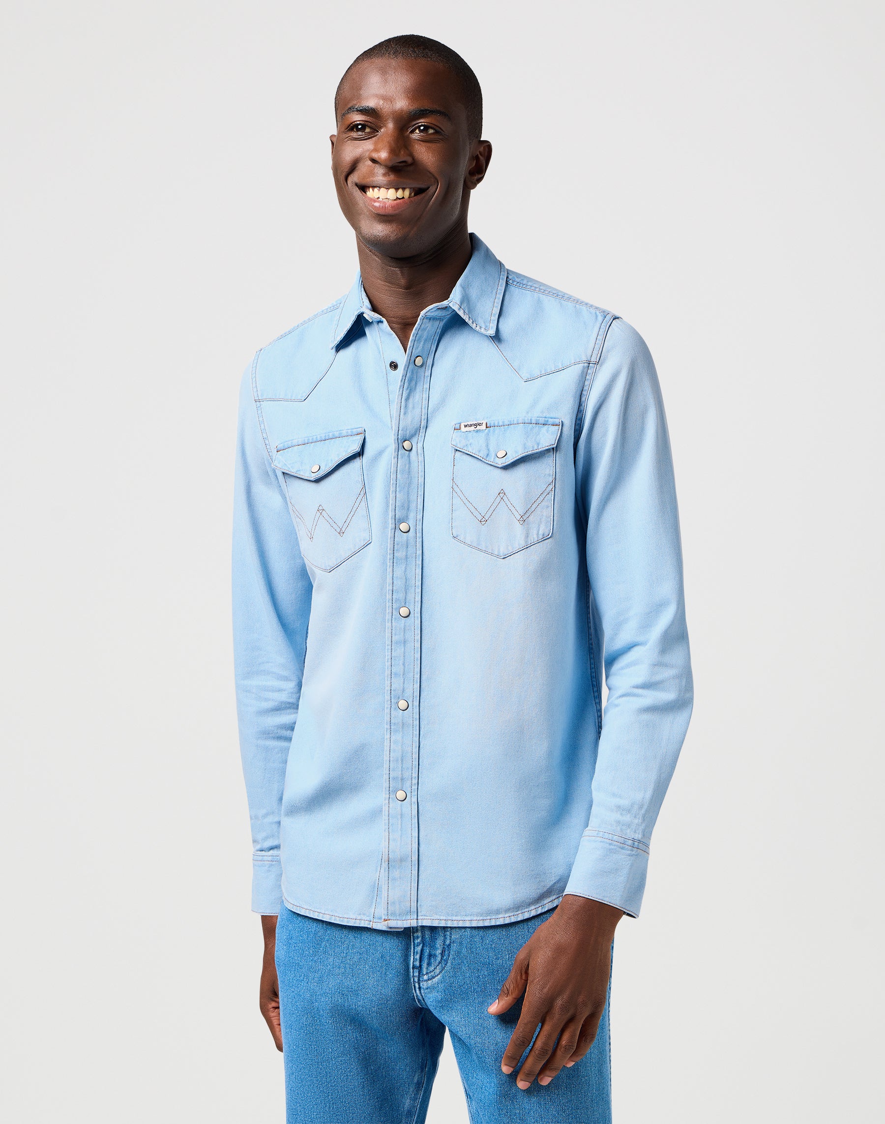 Western Shirt in Authentic Tint Shirts Wrangler