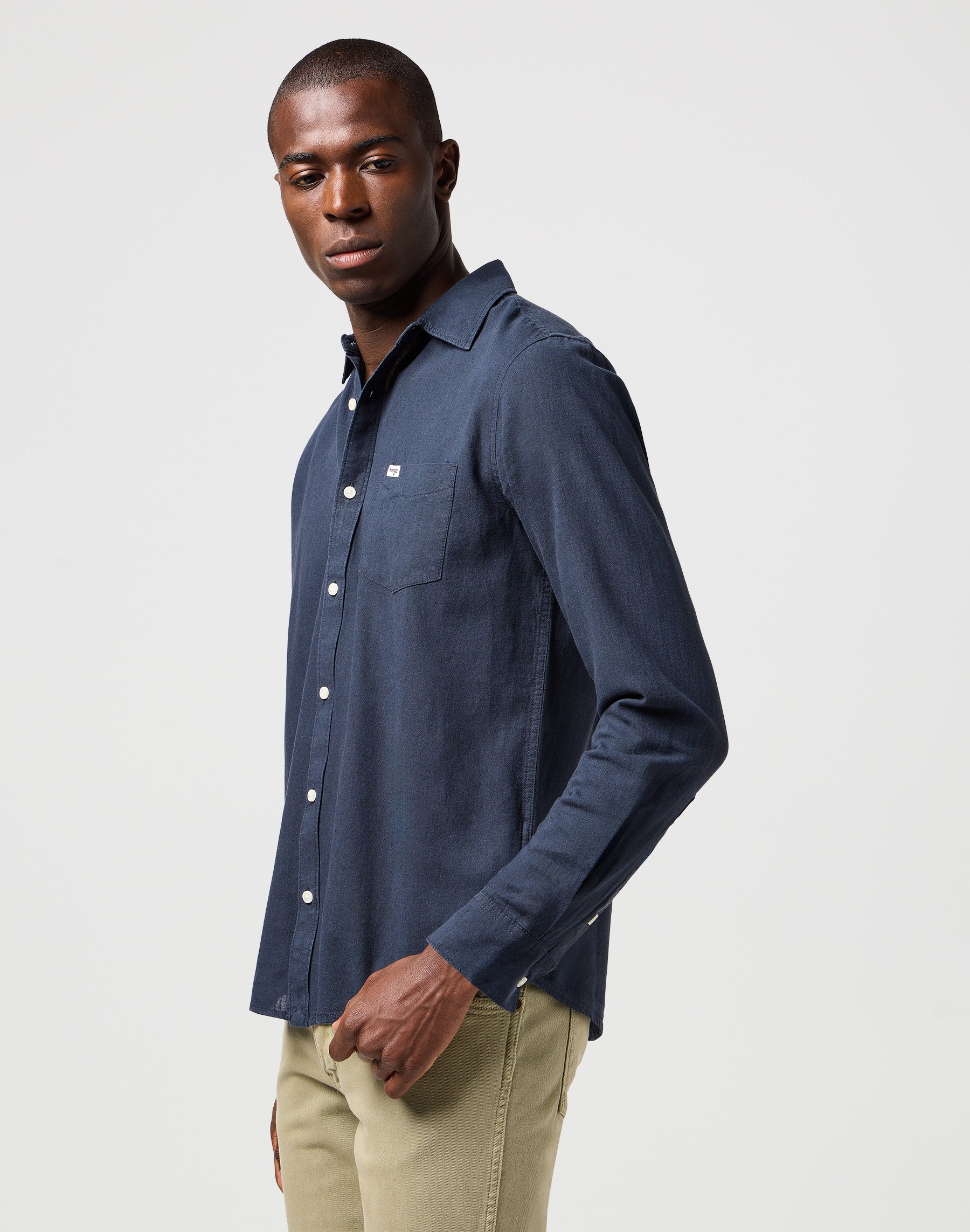 1 Pkt Shirt in Dark Navy Shirts Wrangler