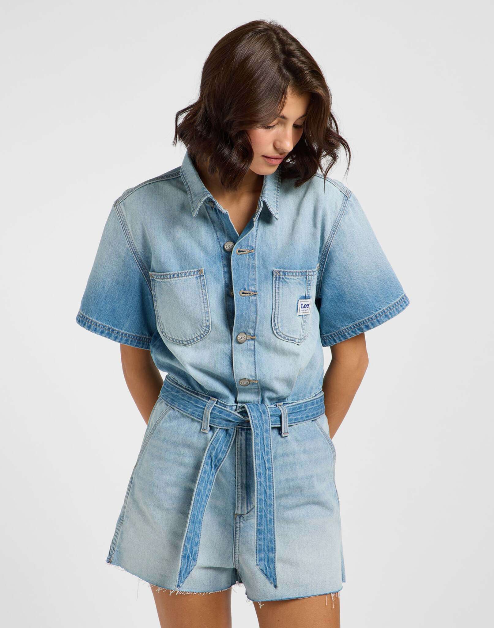 Chore Shortall in Cloudy Days Overall Lee