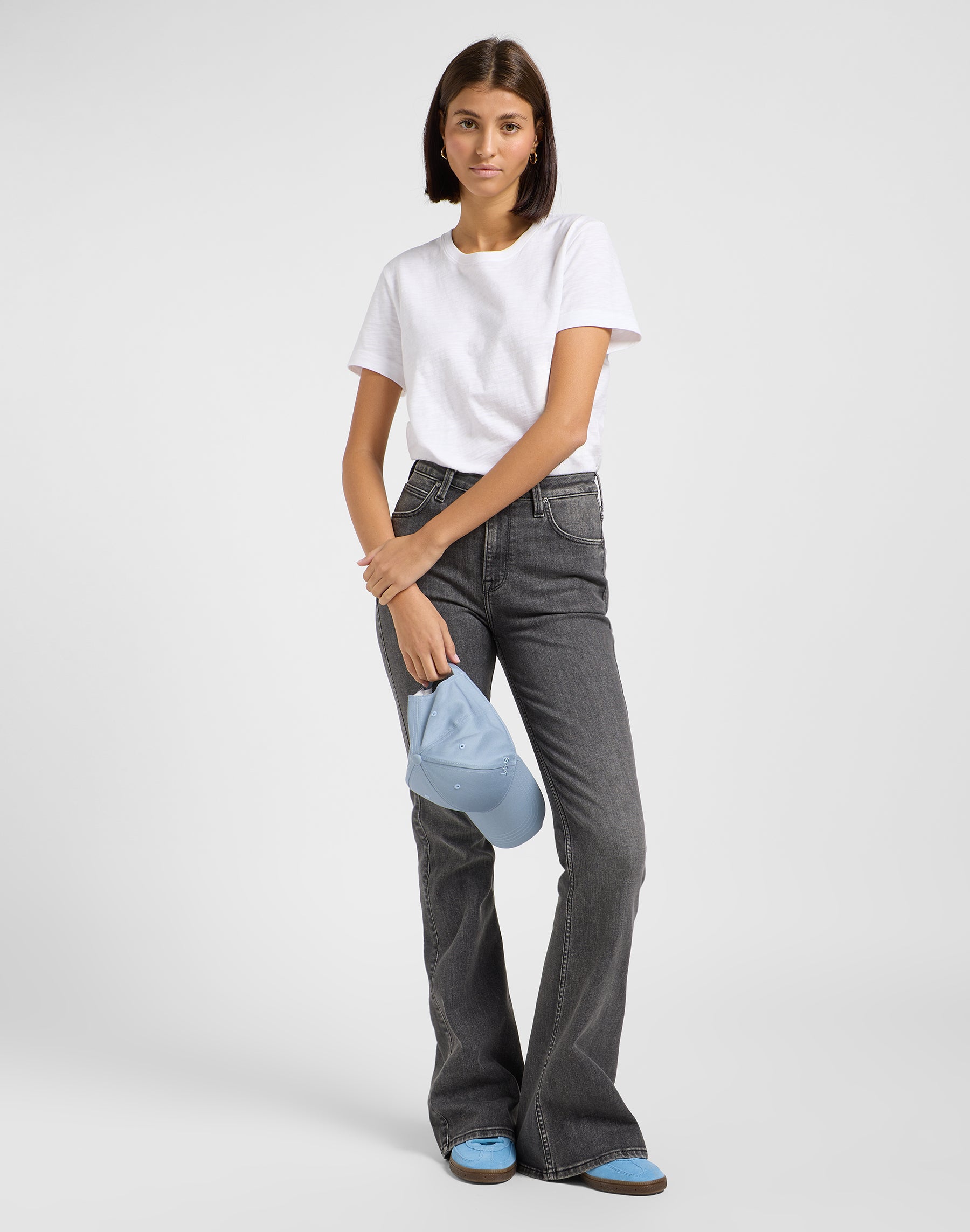 Breese in Faded Paint Jeans Lee