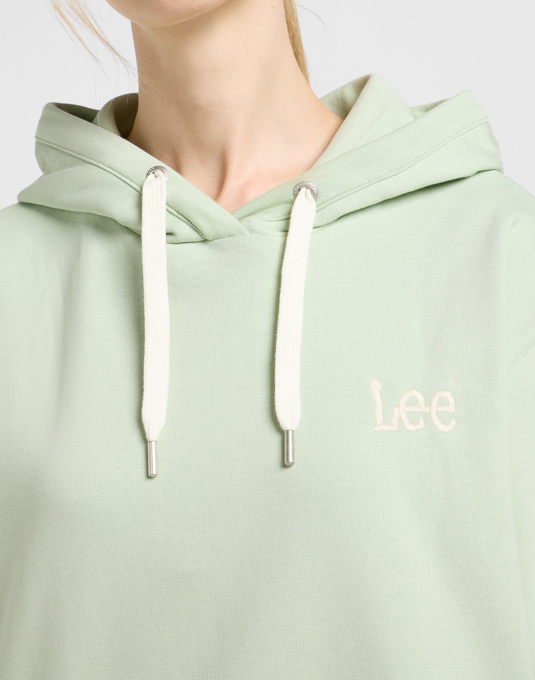 Essential Hoodie in Soft Sage Hoodie Lee