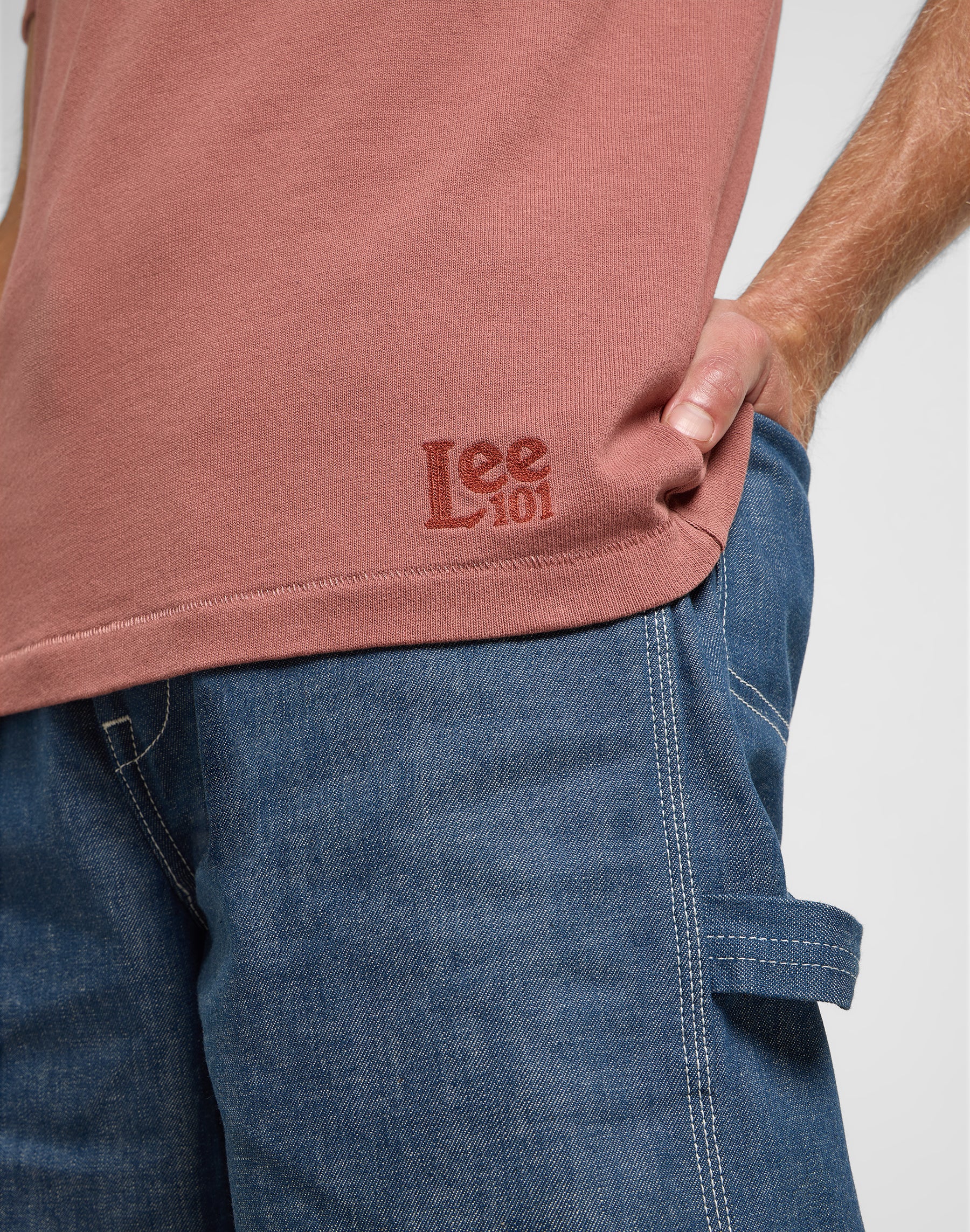 101 Core Tee in Redwood T-Shirts Lee