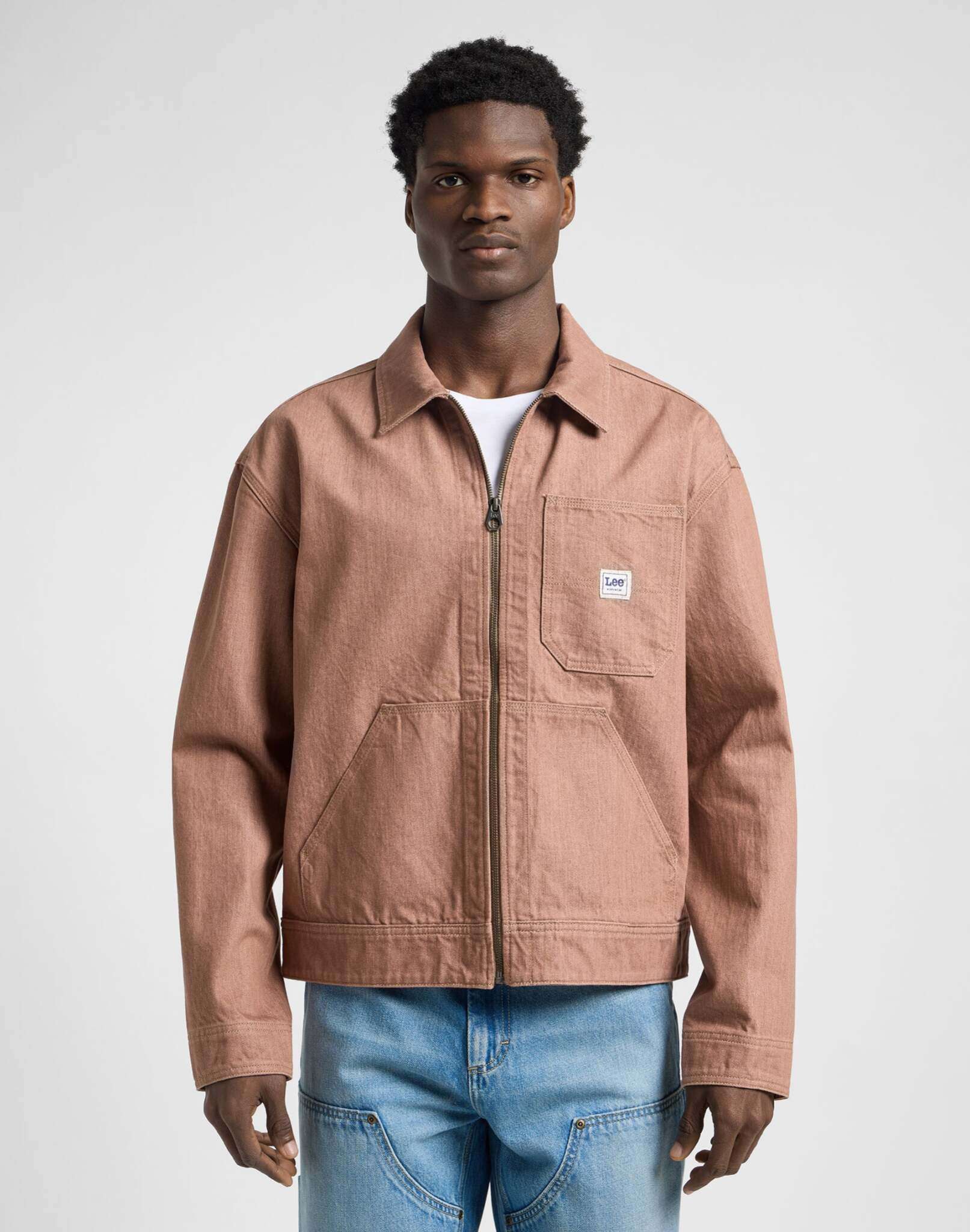 91W Workwear Jacket in Earth Clay Jackets Lee