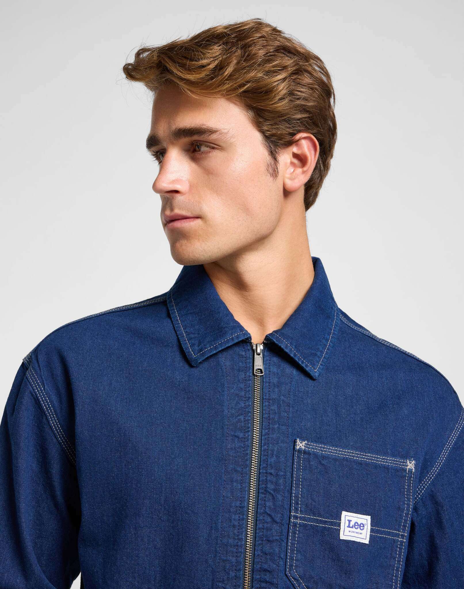 91W Workwear Jacket in Rinse Jackets Lee