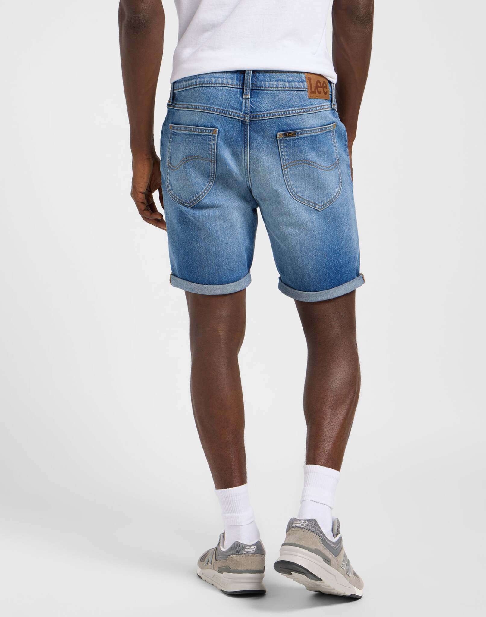 Rider short in serpent denim shorts Lee