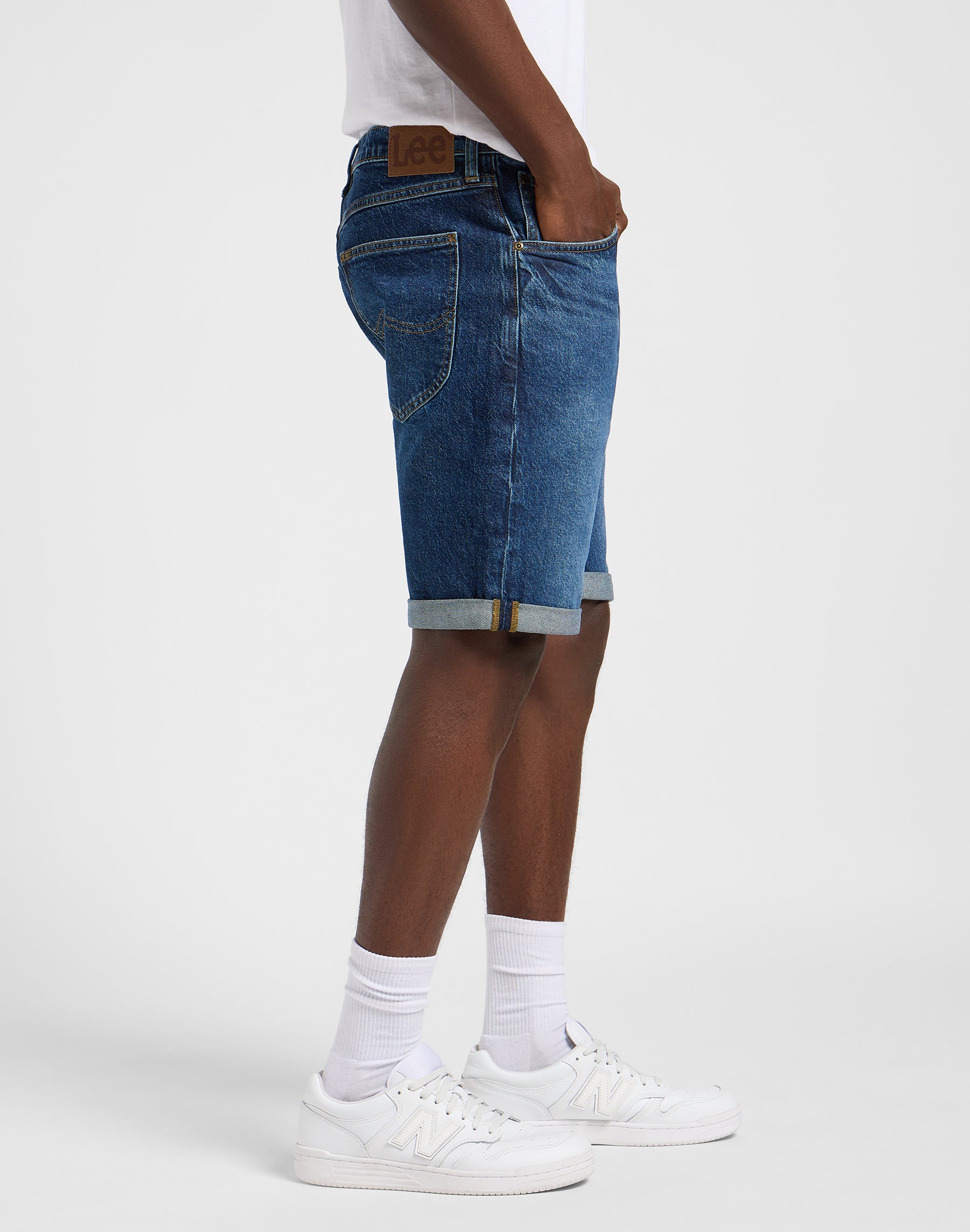 5 pocket shorts in urban jeans shorts Lee