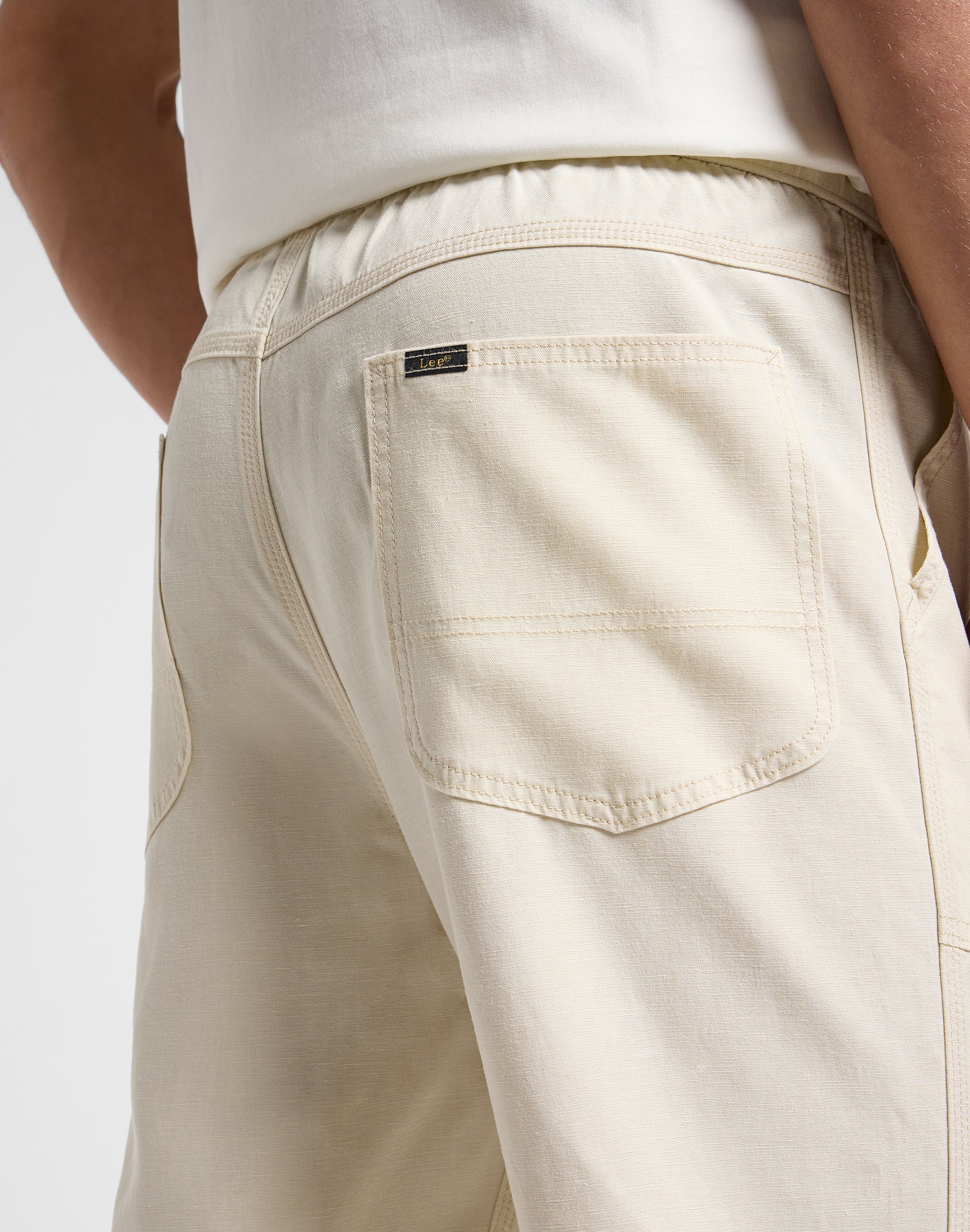 Utility Drawstring Pant in Soy Bean Pants Lee