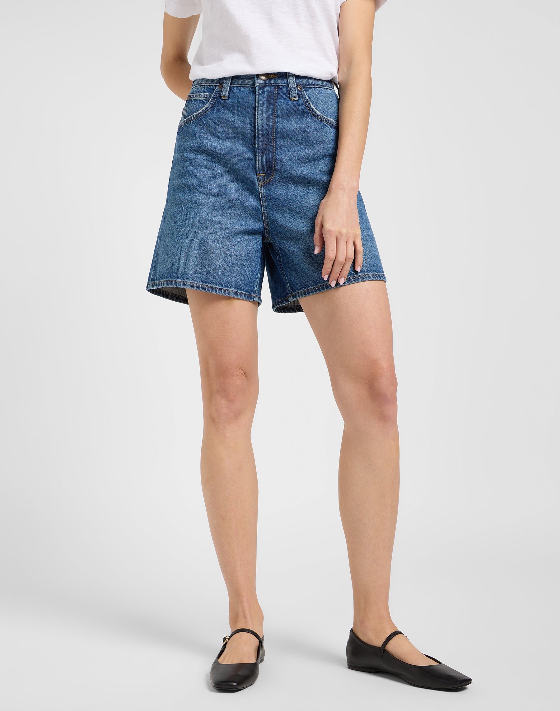 Stella short in Ink Pool denim shorts Lee