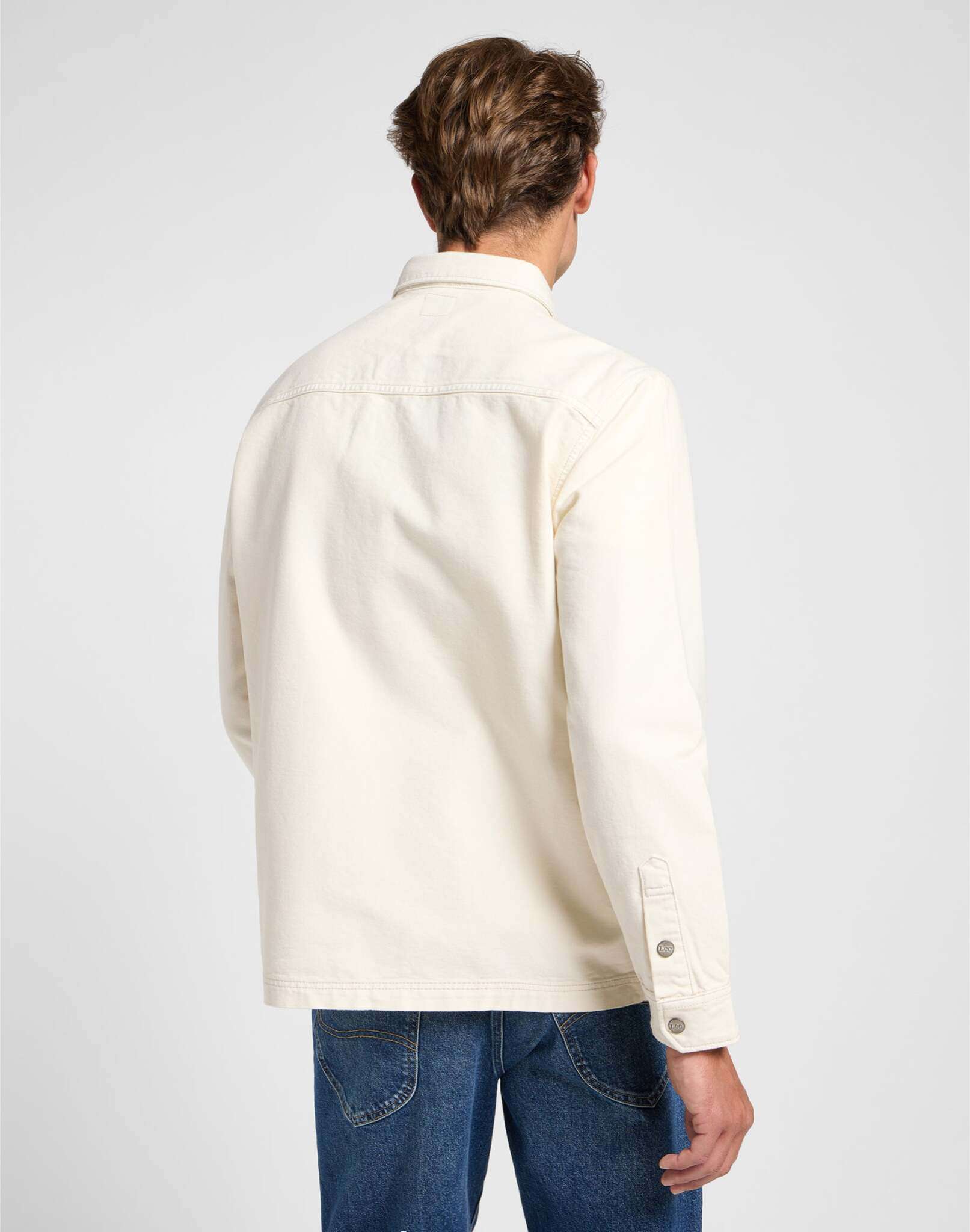 Workwear overshirt in ecru shirts Lee