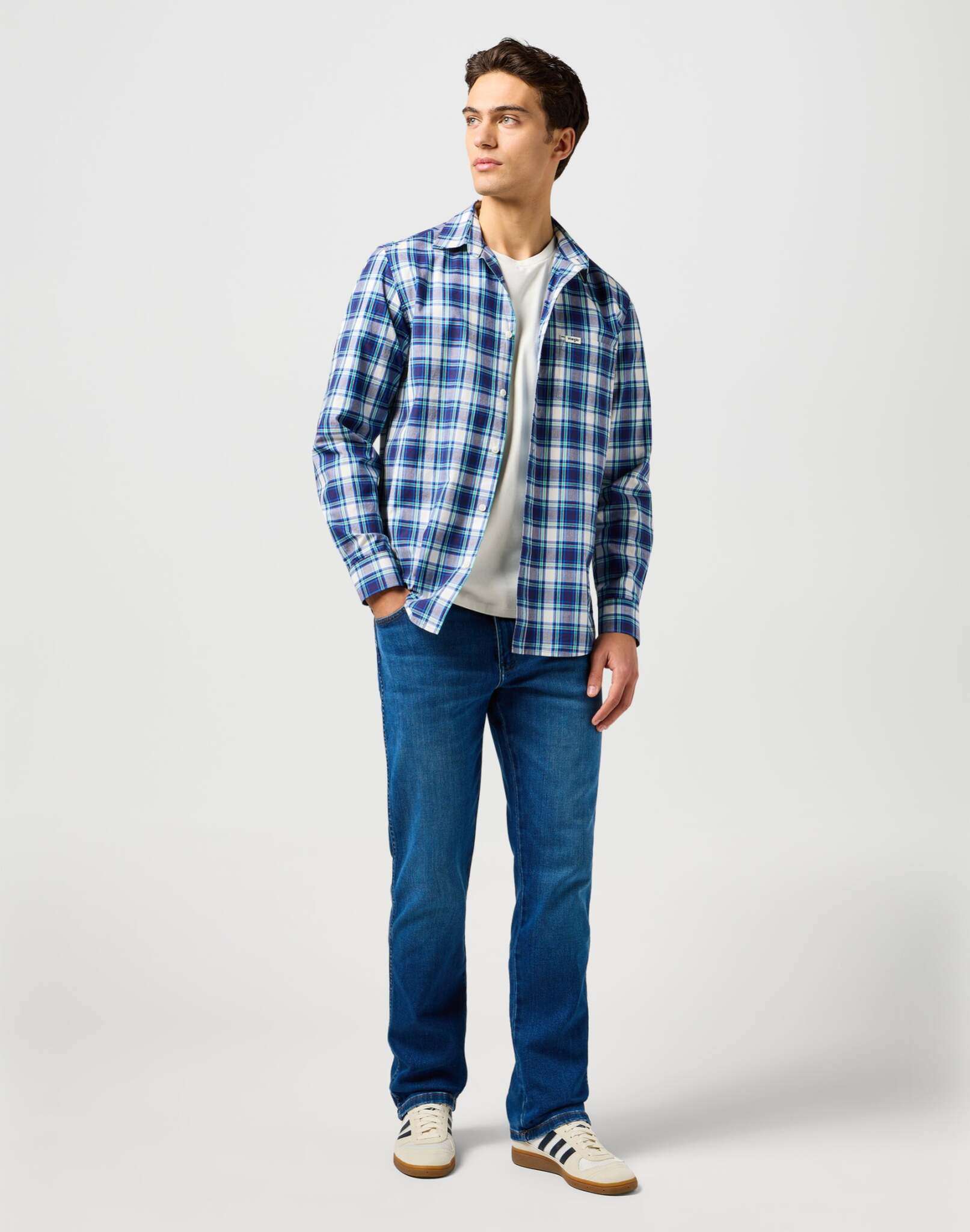 Texas in Verdant Tone Jeans Wrangler