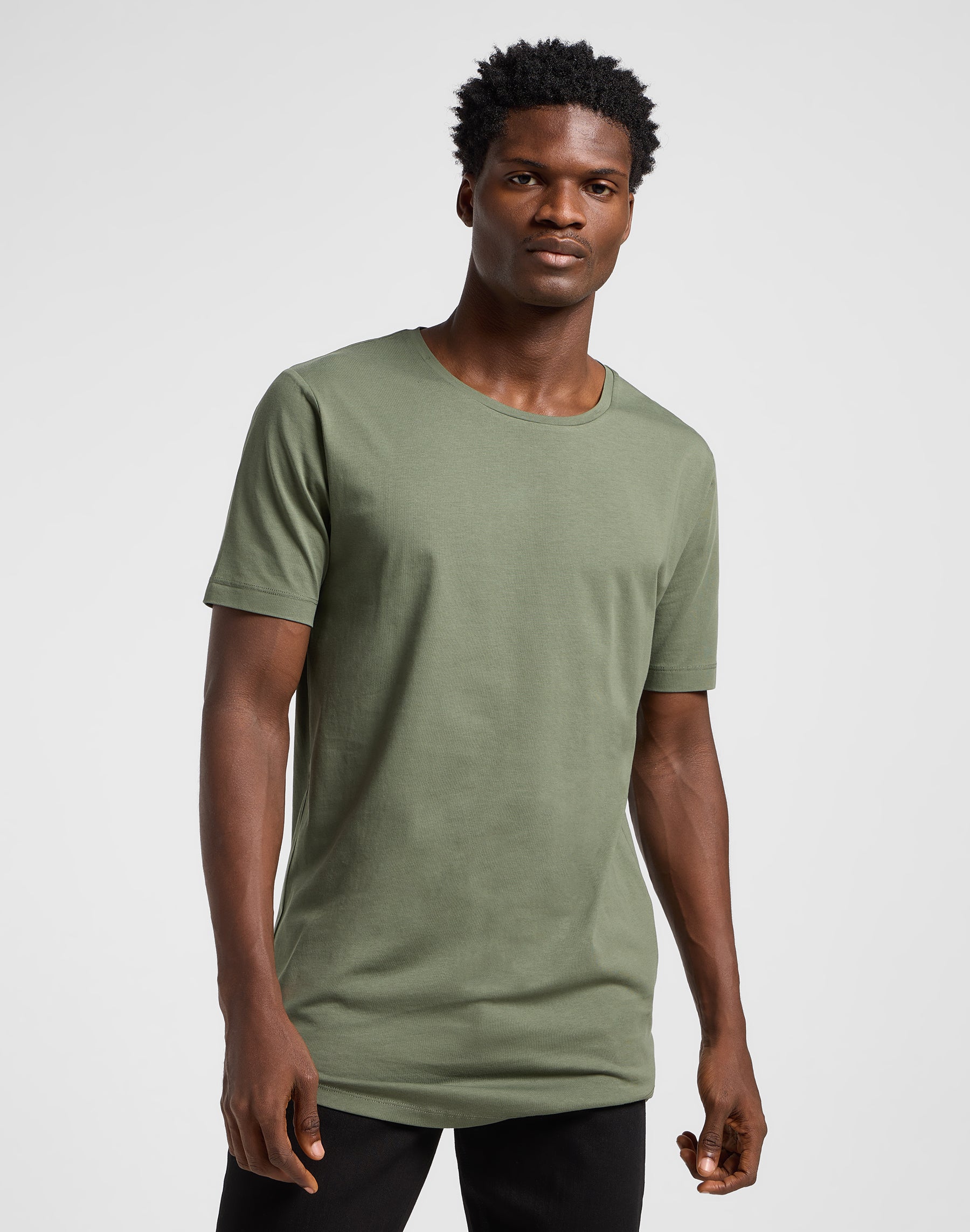 Shaped Tee in Olive Grove T-Shirts Lee