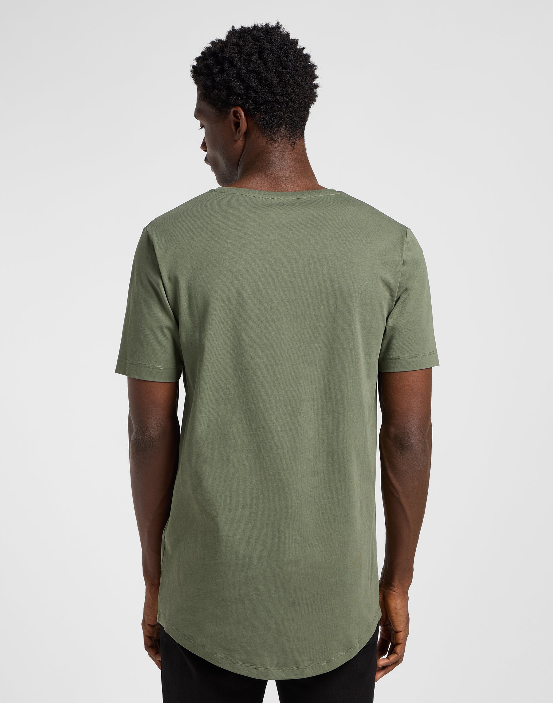 Shaped Tee in Olive Grove T-Shirts Lee