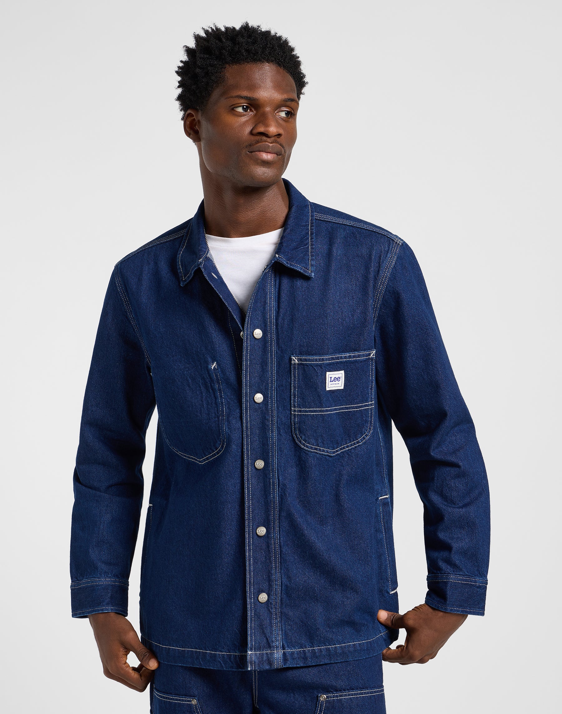 Rlx Wrkwear Overshirt in Raw Shirts Lee