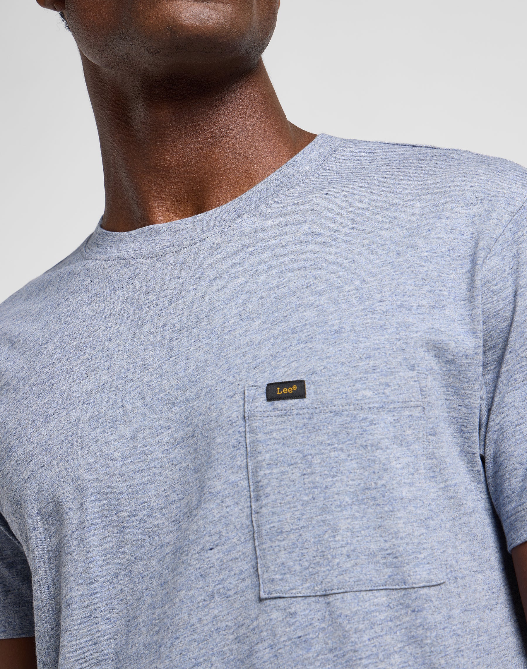 Ultimate Pocket Tee in Blue Mele T-Shirts Lee