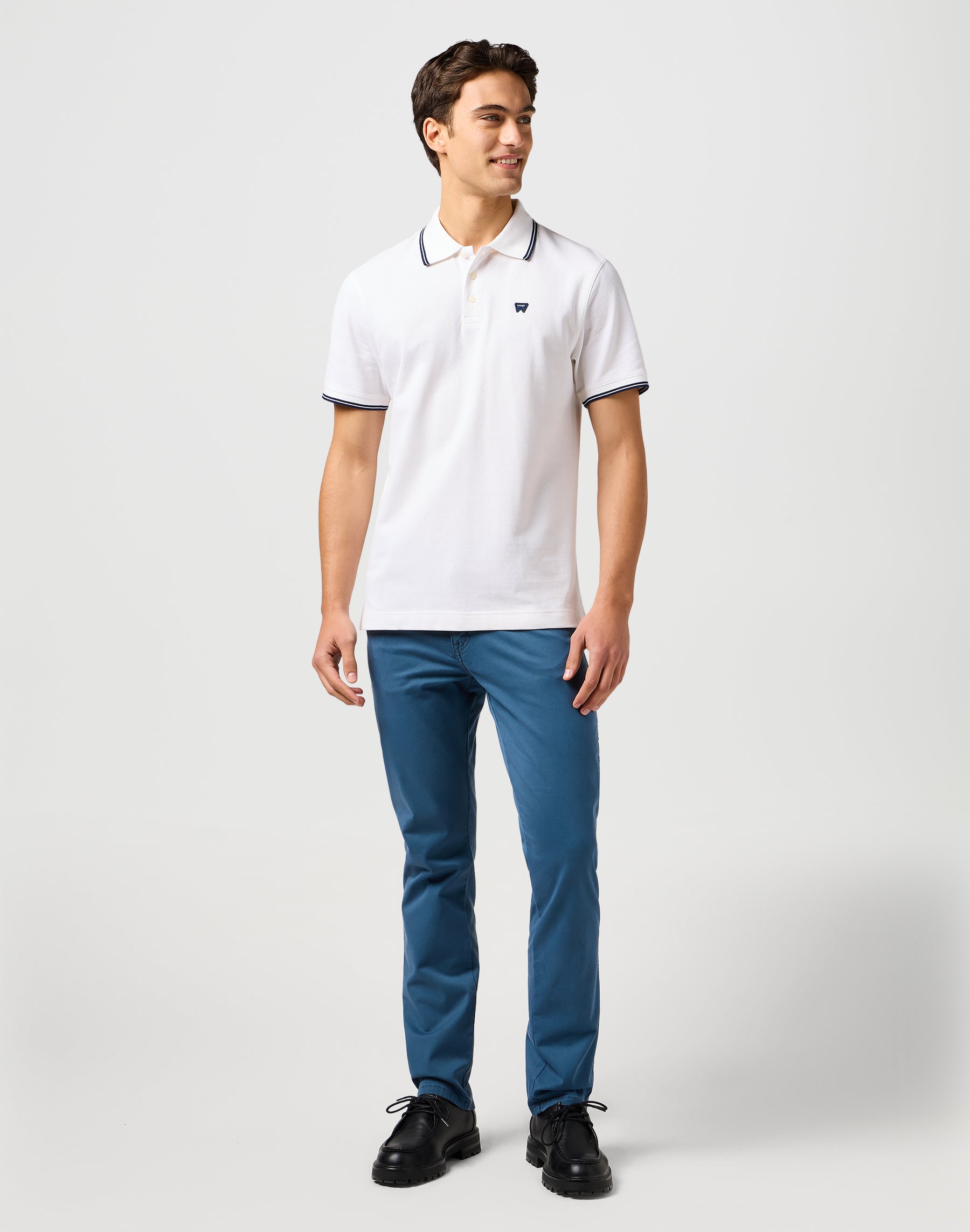 Polo Shirt in White T-Shirts Wrangler