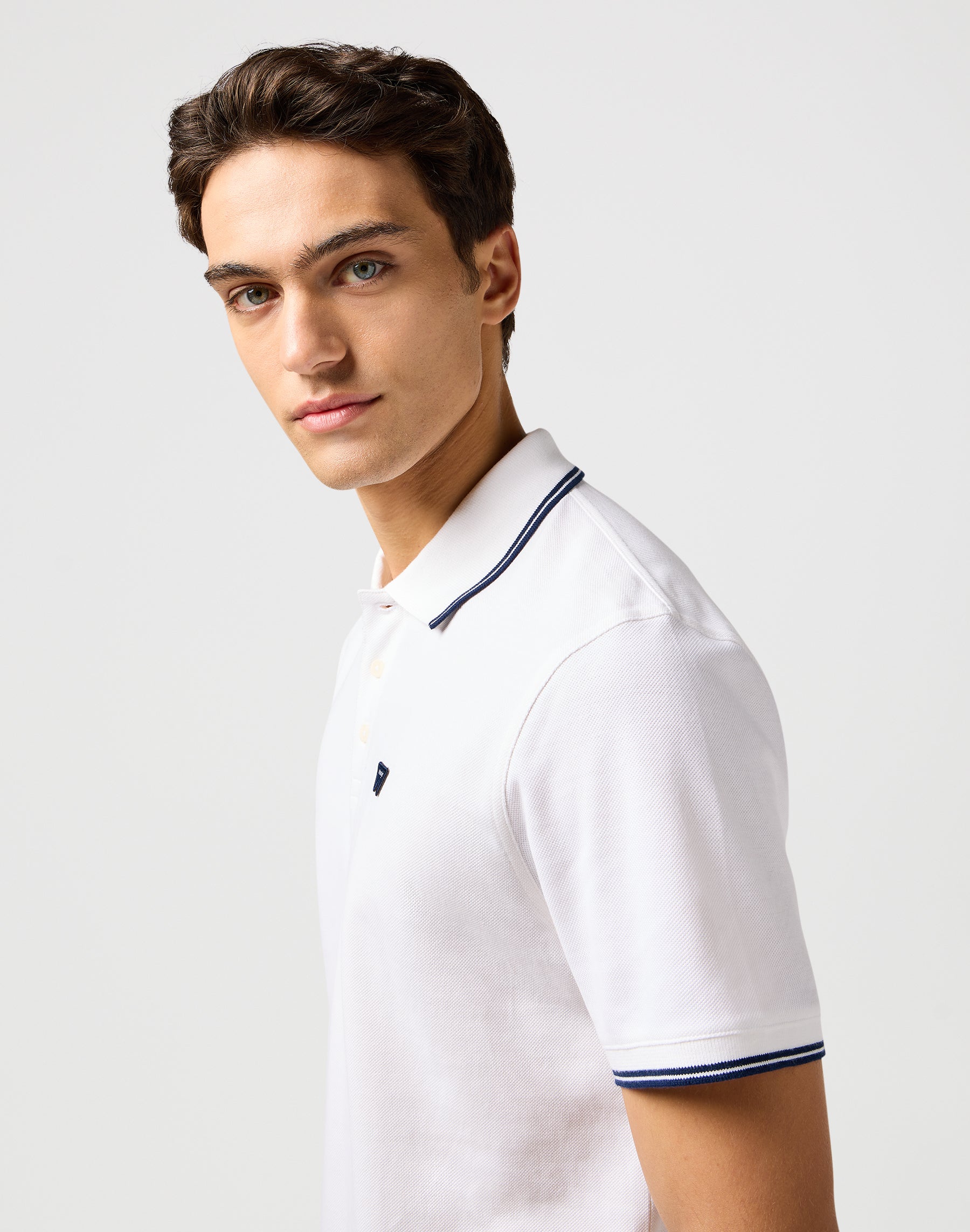 Polo Shirt in White T-Shirts Wrangler