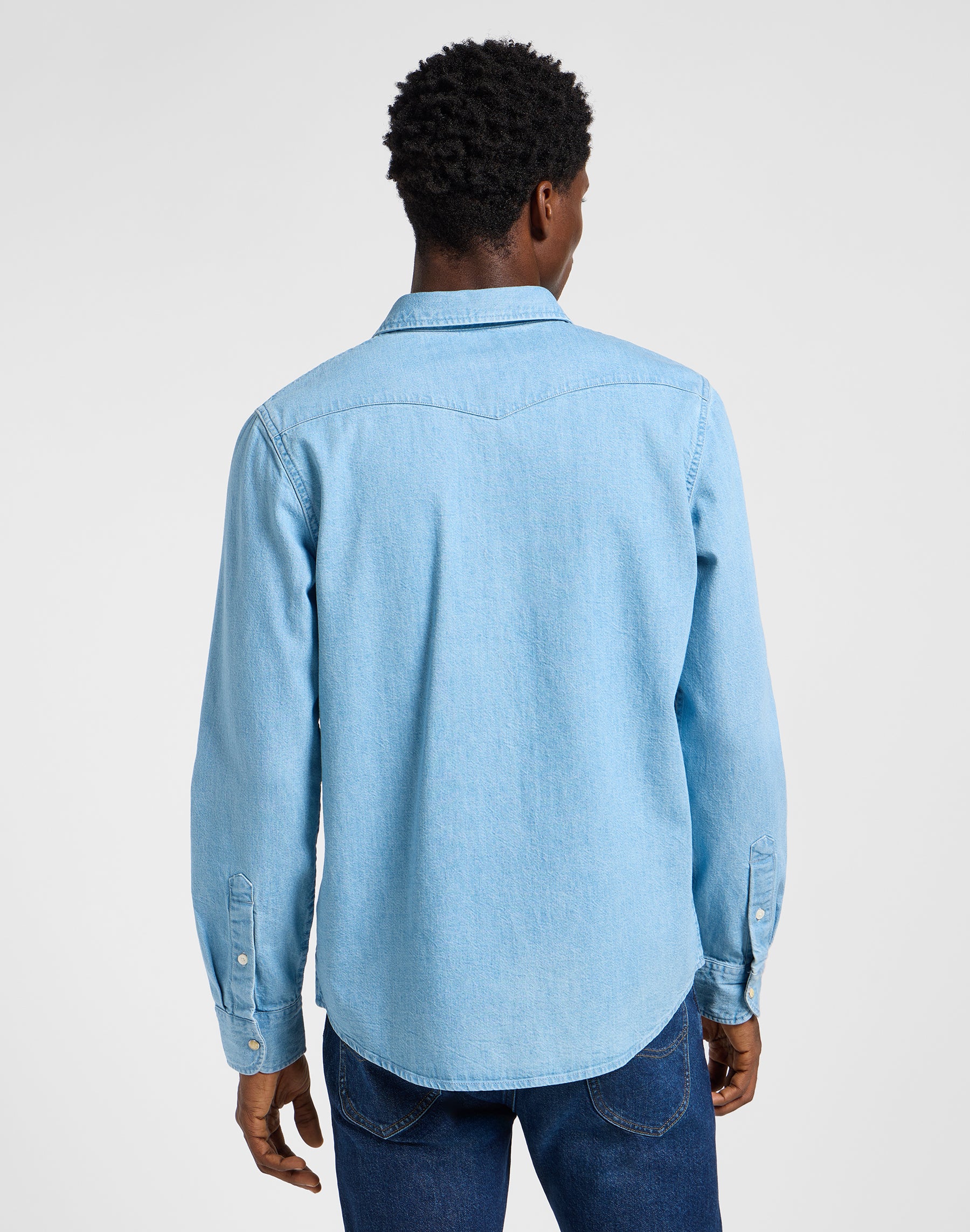 Regular Western Shirt in Lakeside Wash Shirts Lee