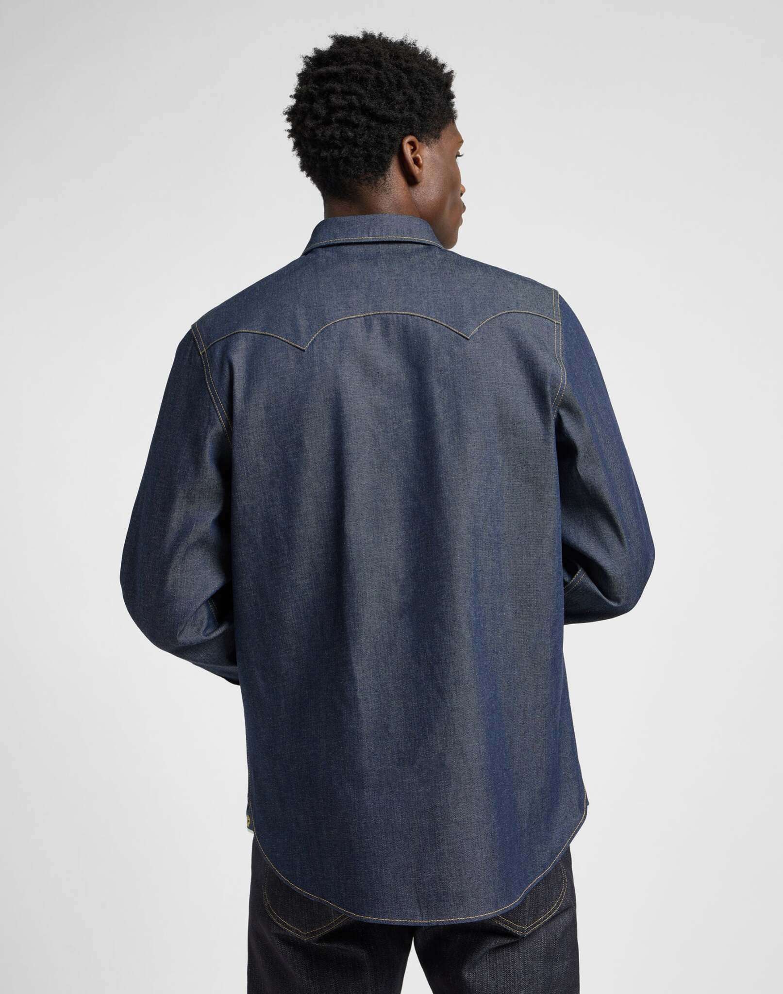 101 50S Western Shirt in Dry Blue Shirts Lee