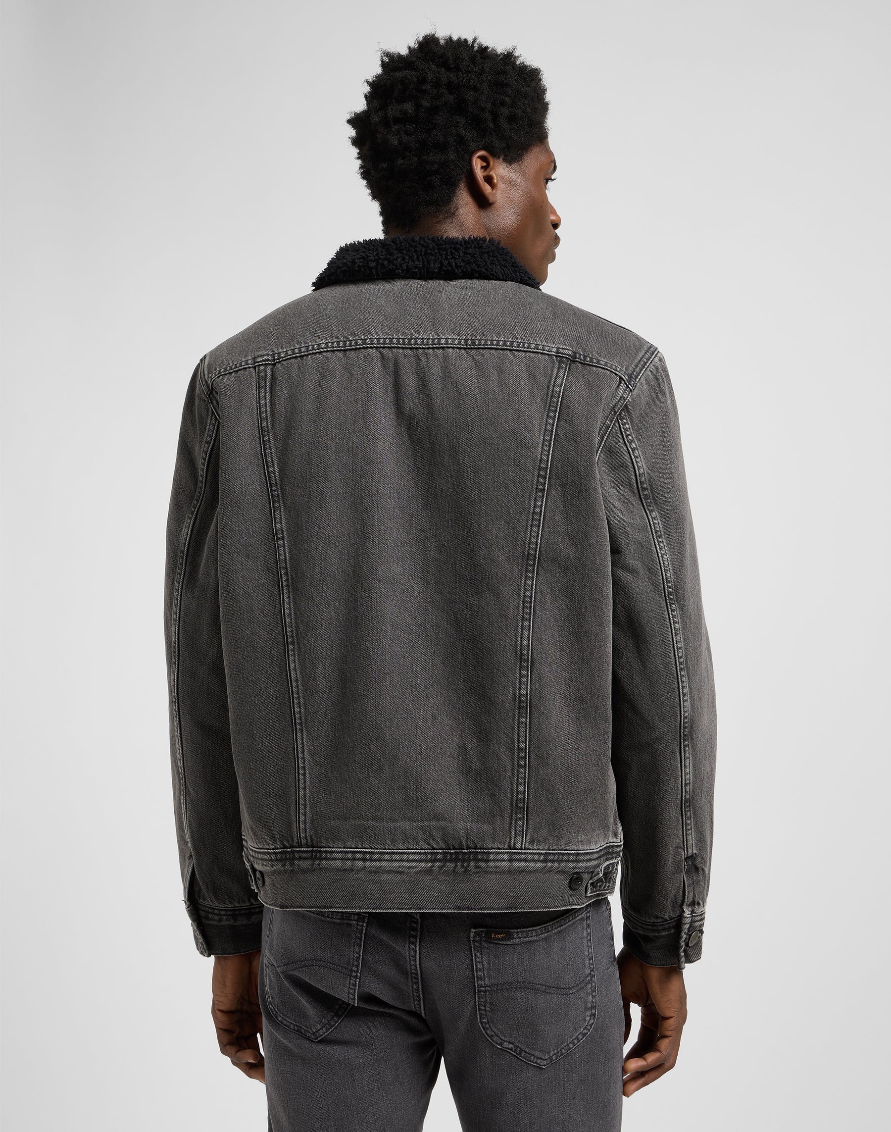 Sherpa Jacket in Deep Obsidian Jackets Lee