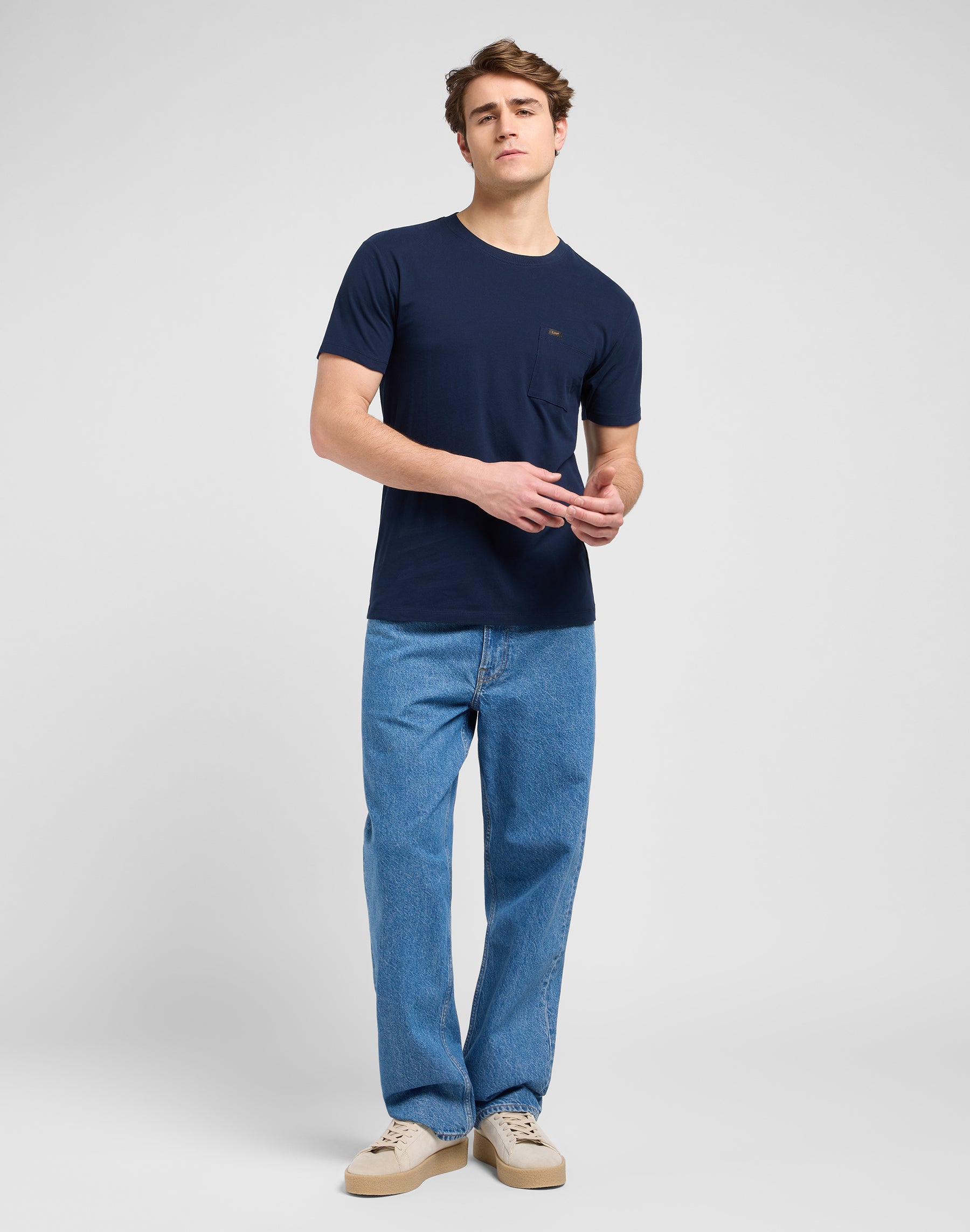 Ultimate Pocket Tee in Rivet Navy T-Shirts Lee