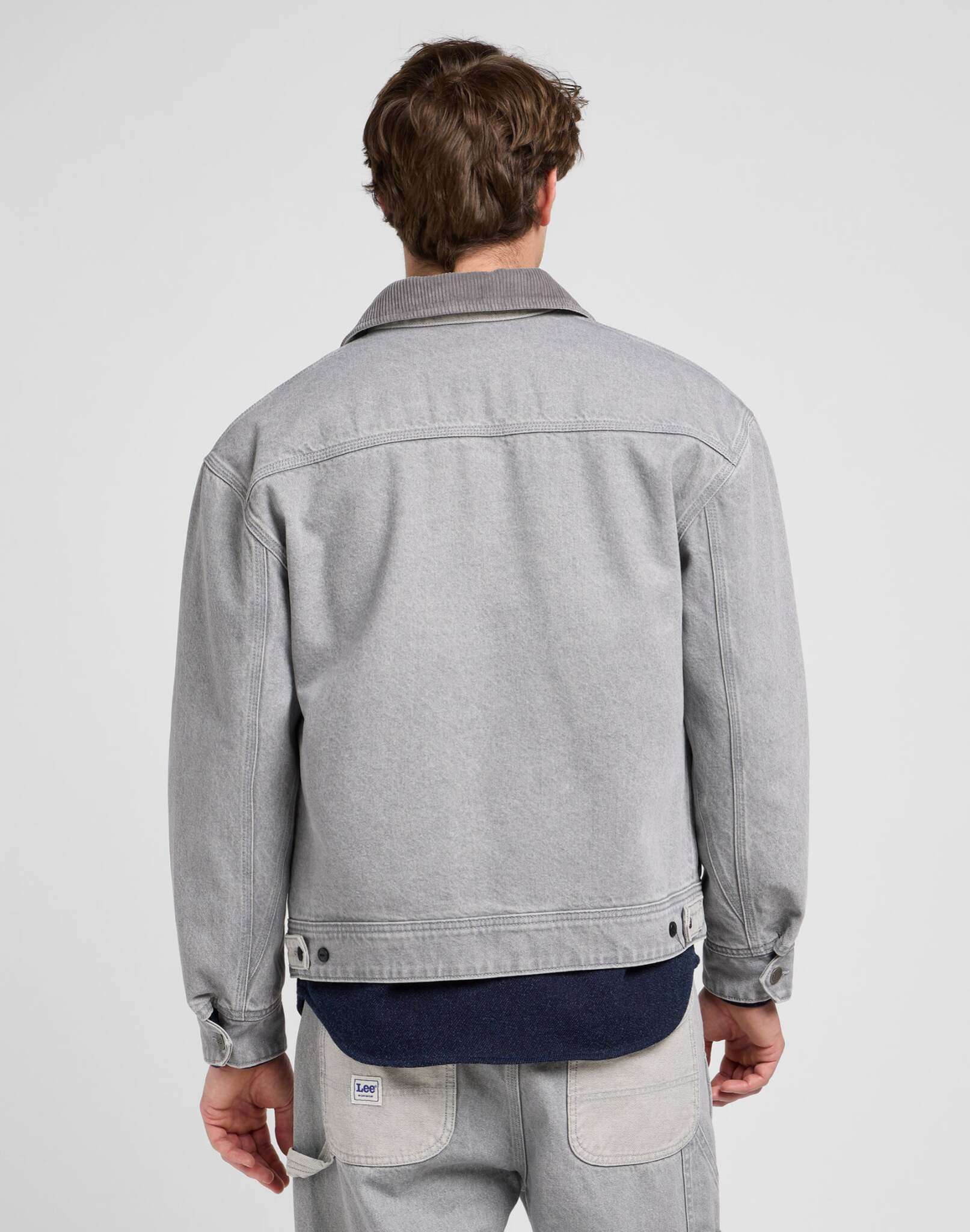 91U Utility Jacket in Gemini Grey Jackets Lee