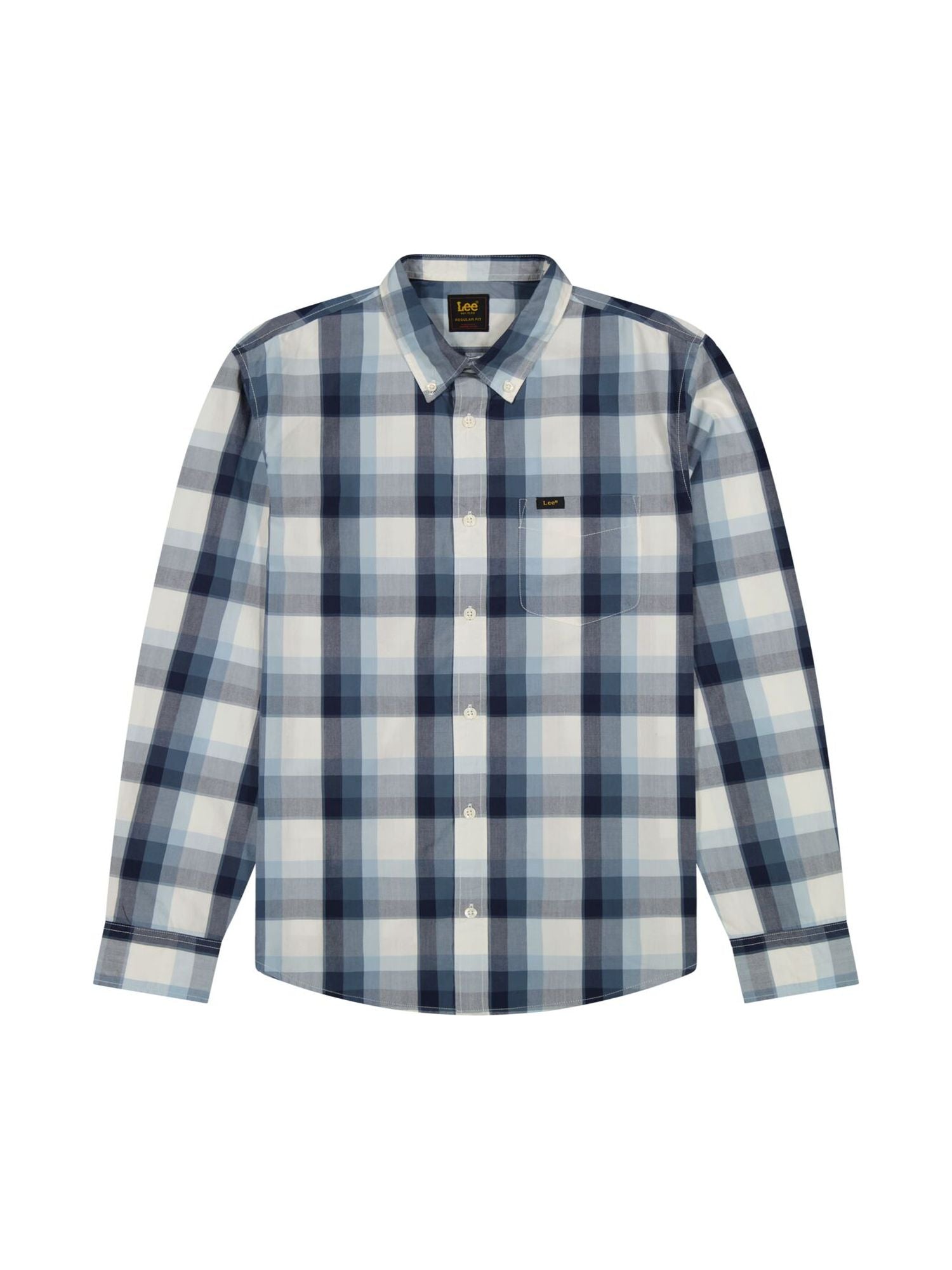 Lee Button Down in Vintage Blue Ombre