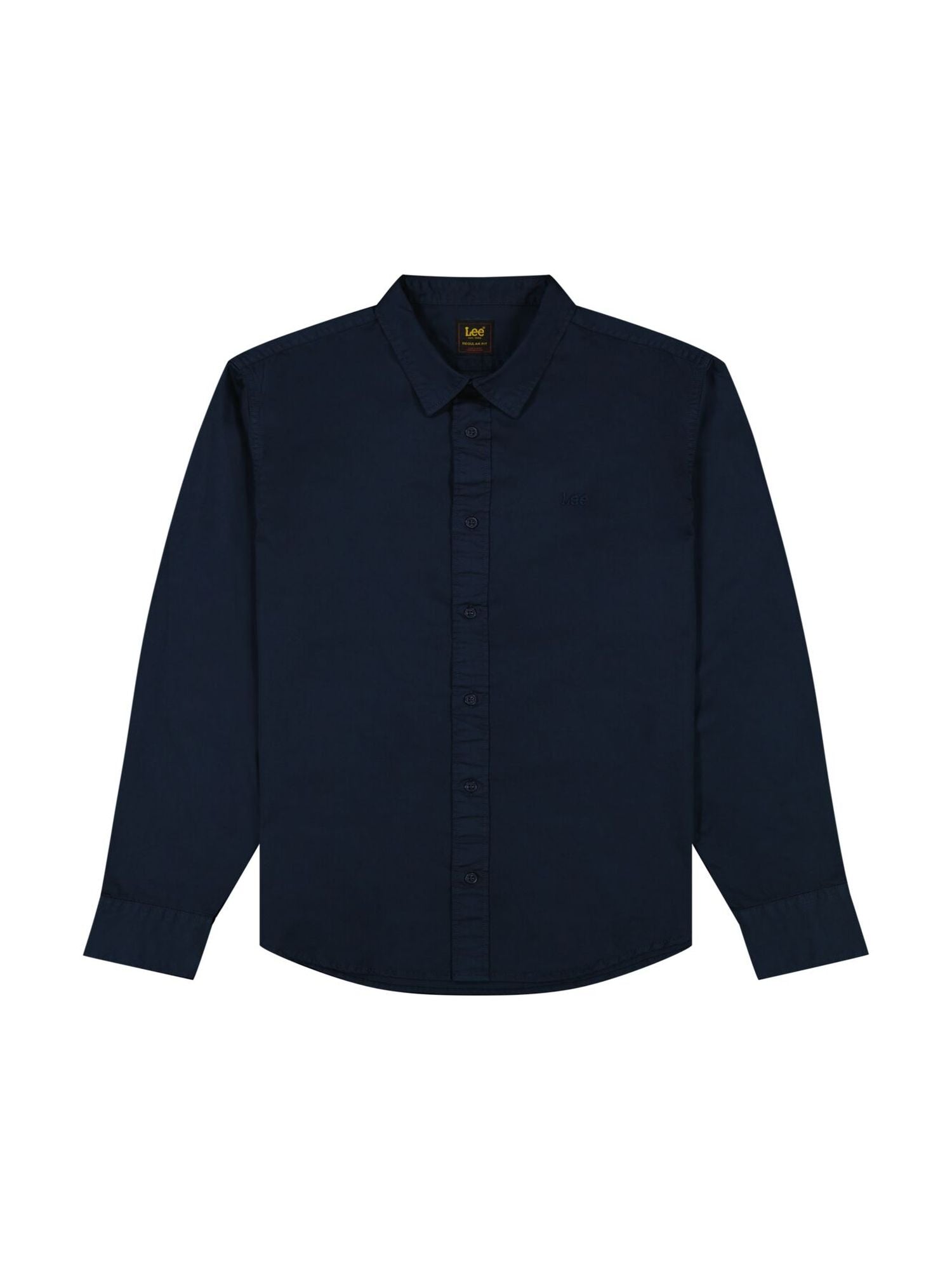 Patch shirt in Rivet Navy