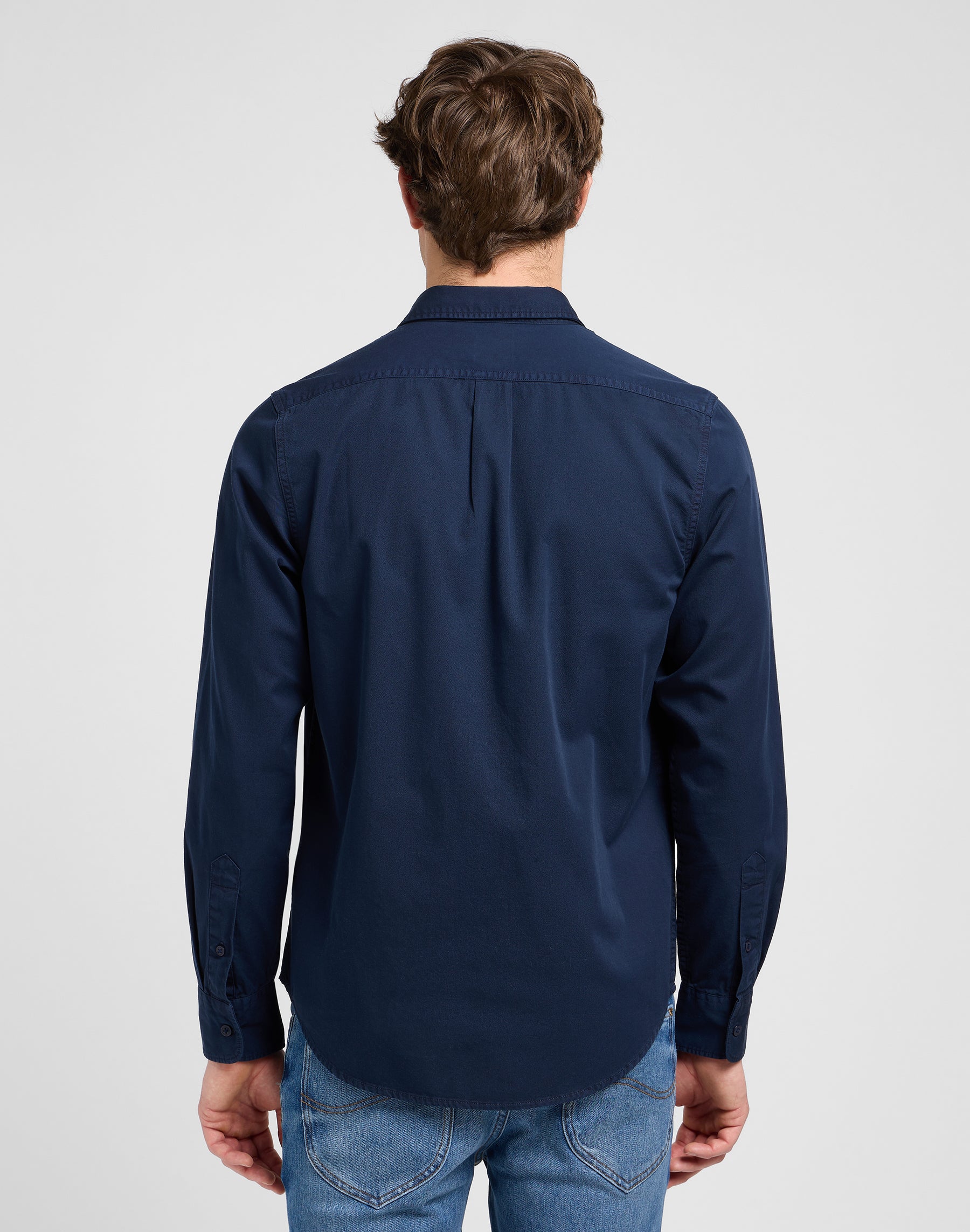 Patch Shirt in Rivet Navy Shirts Lee