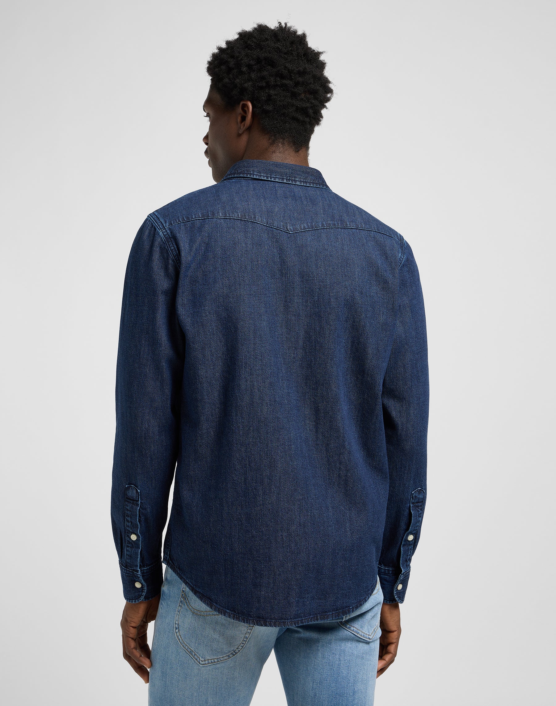 Regular Western Shirt in Rinse Shirts Lee