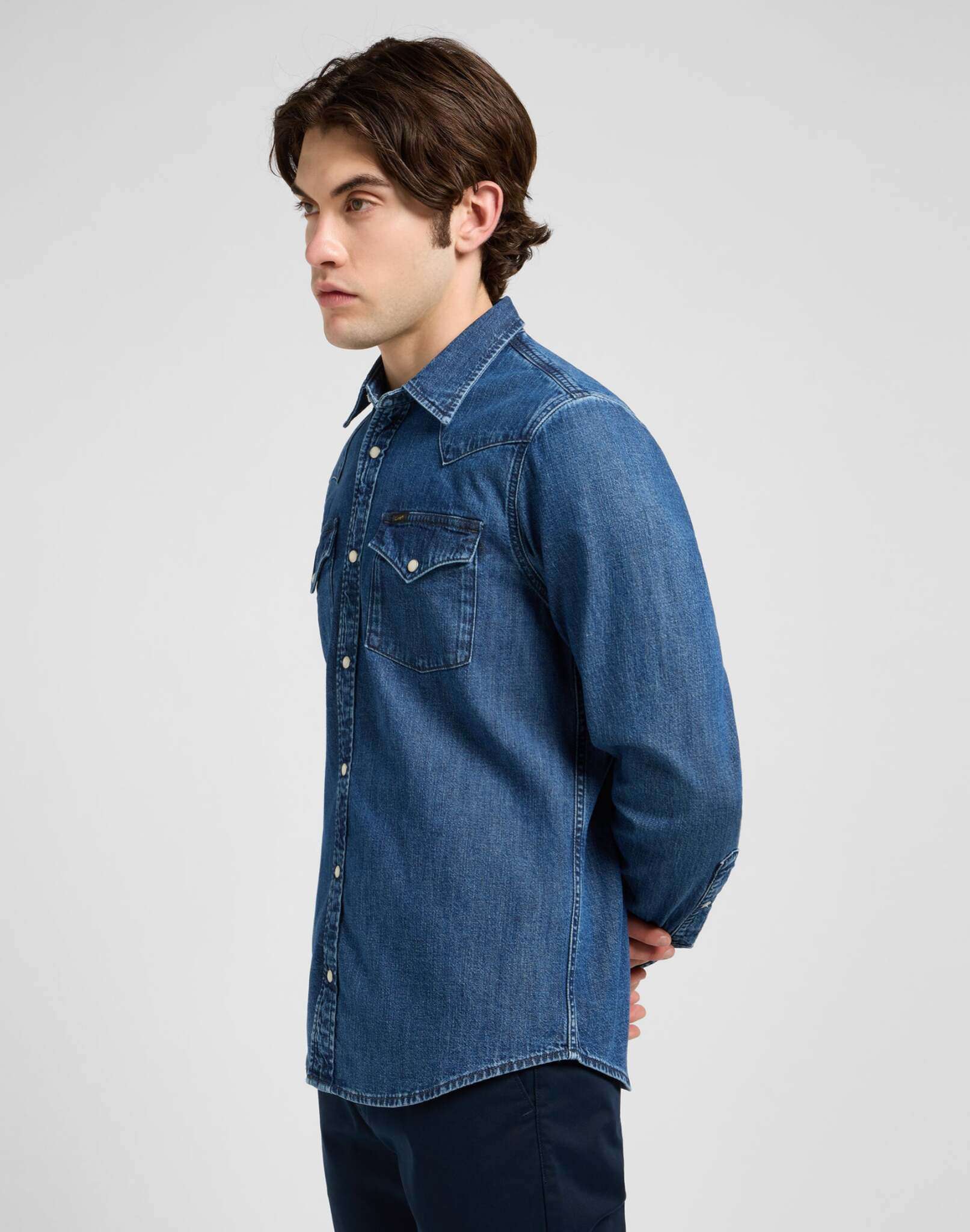 Regular Western shirt in Roaring Rapids