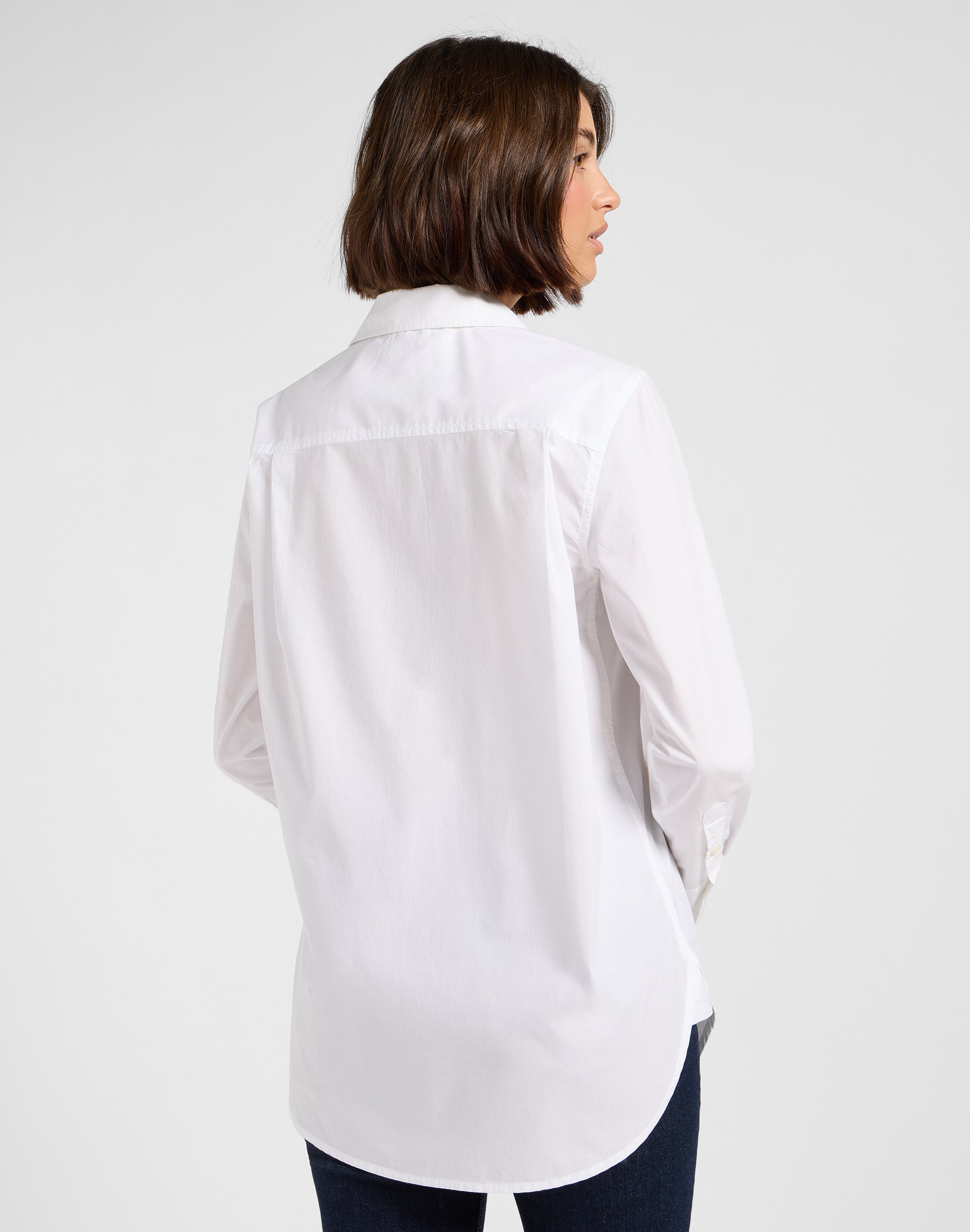 Classic Shirt in Bright White Shirts Lee
