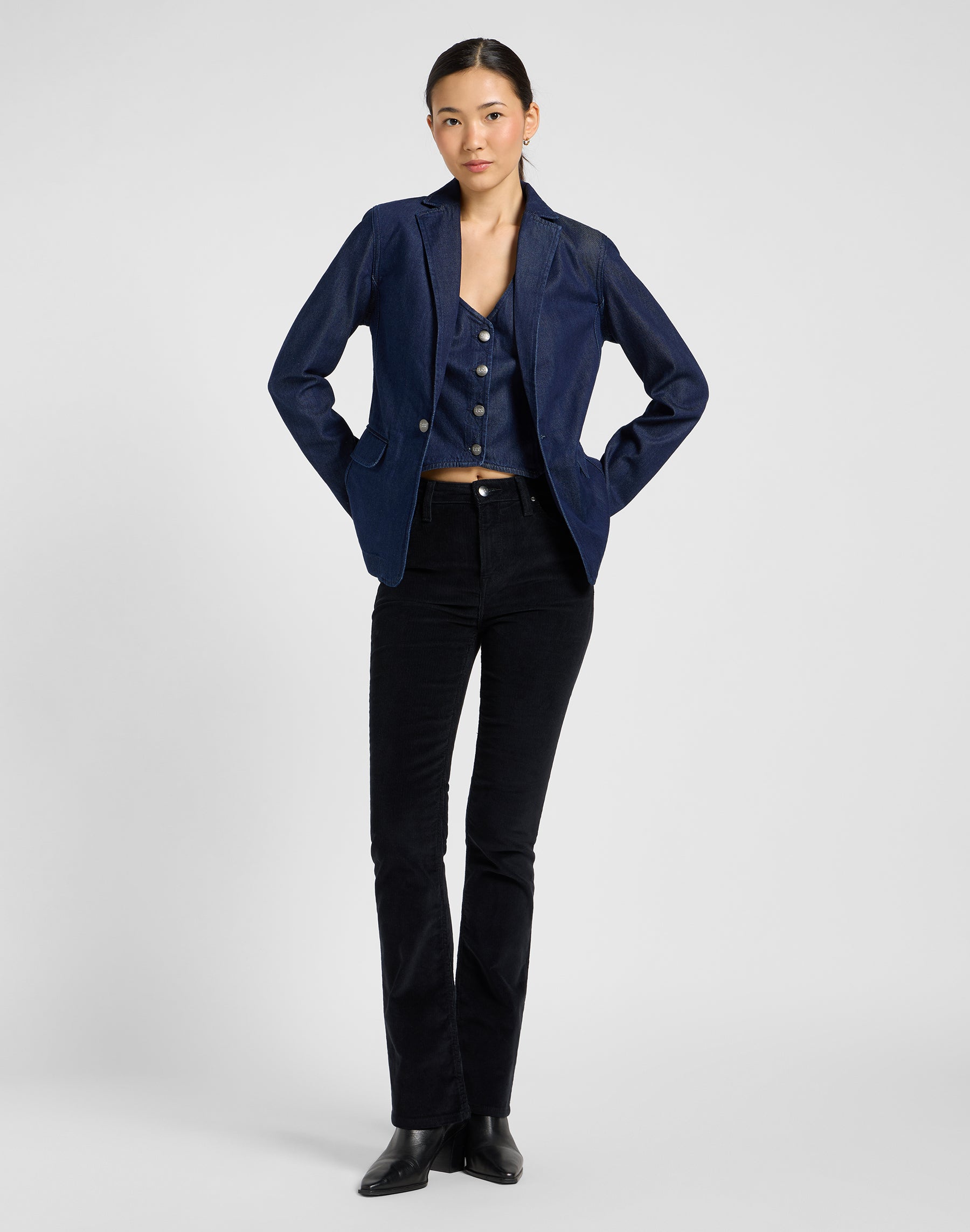Structured Blazer in Regal Blue Jackets Lee