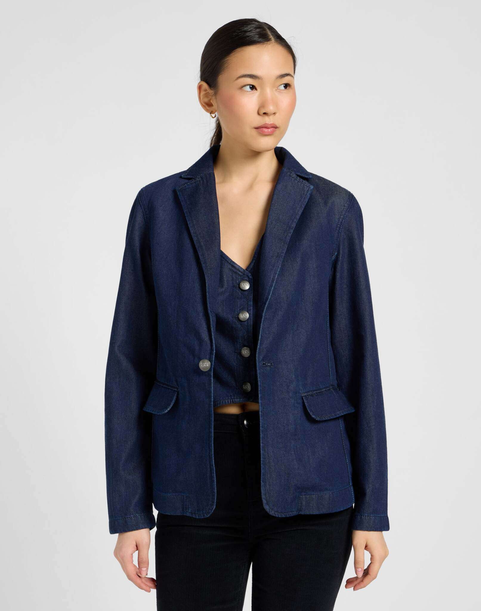 Structured Blazer in Regal Blue Jackets Lee