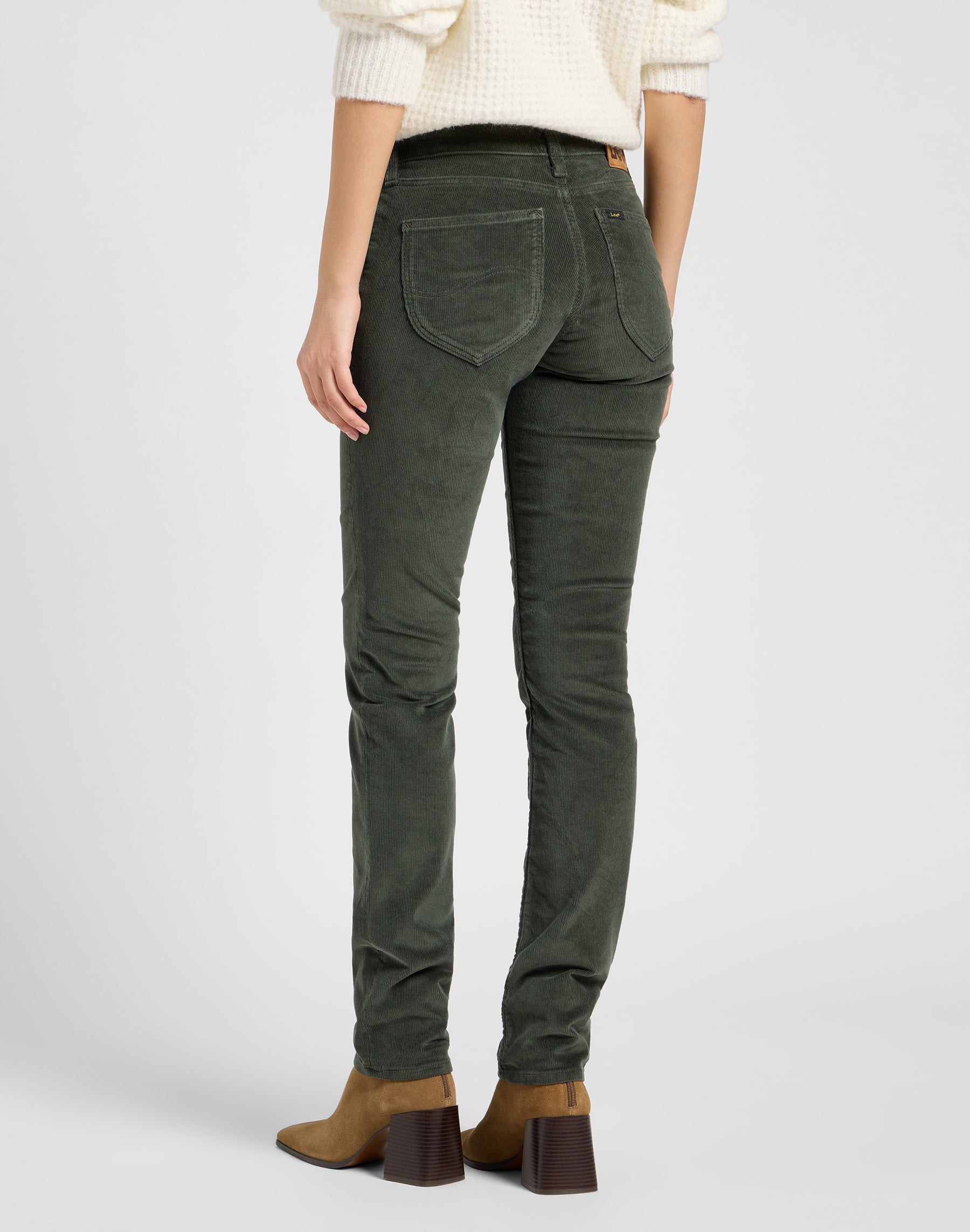 Marion in Olive Gray Pants Lee