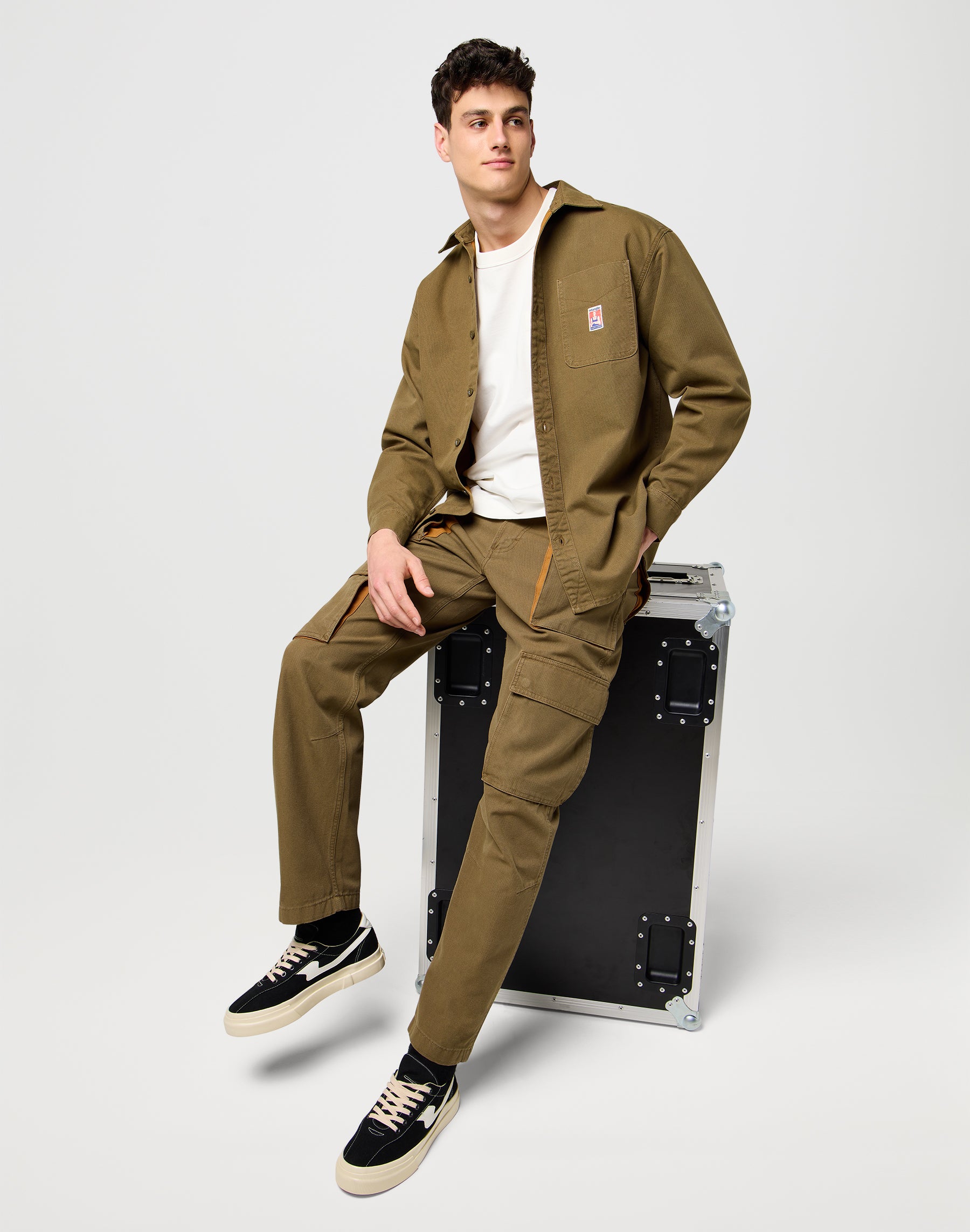 Cj Rel Cargo Pant in Beech Pants Wrangler