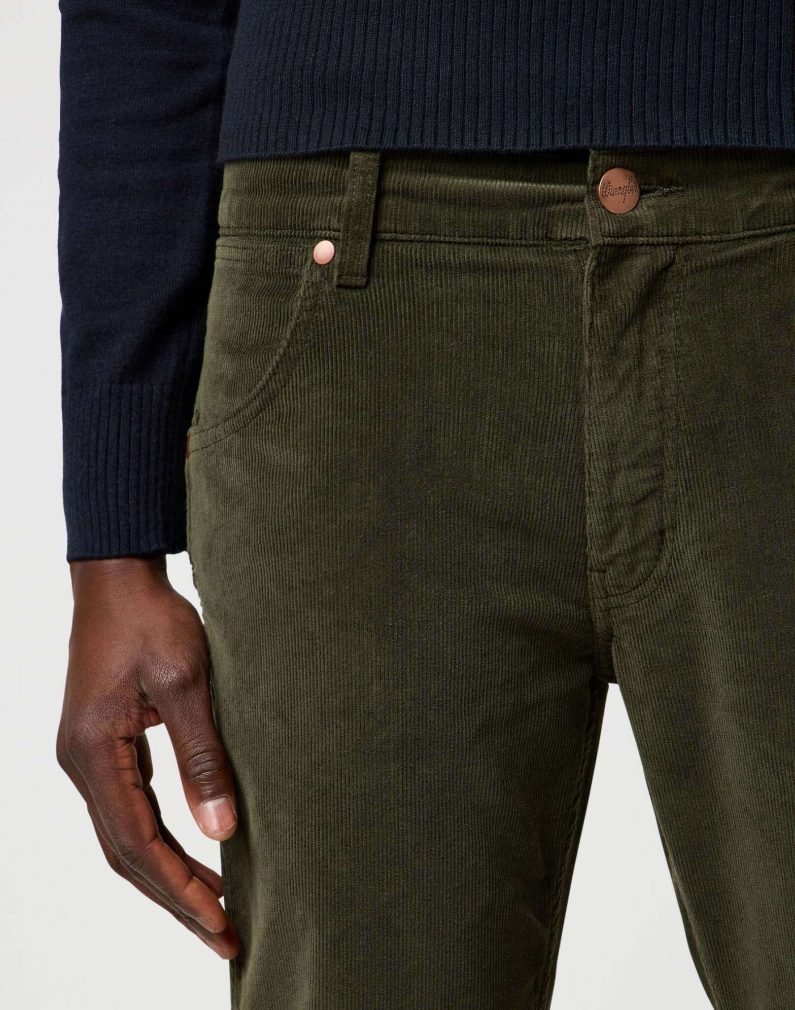 Greensboro in Forest Night pants Wrangler