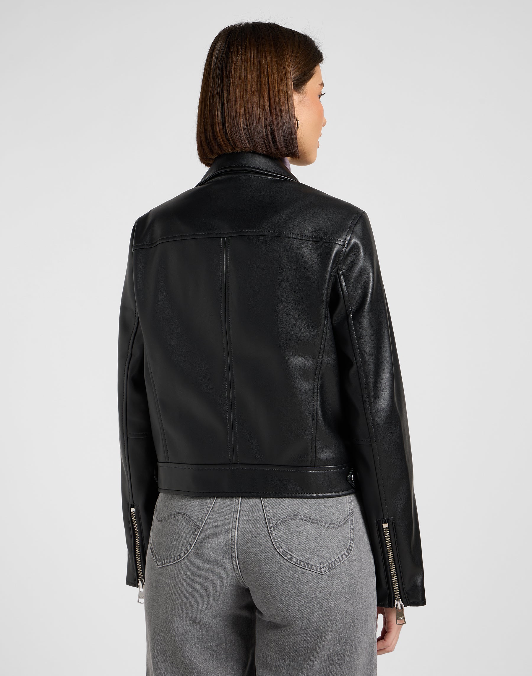 Moto Jacket in Black Jackets Lee