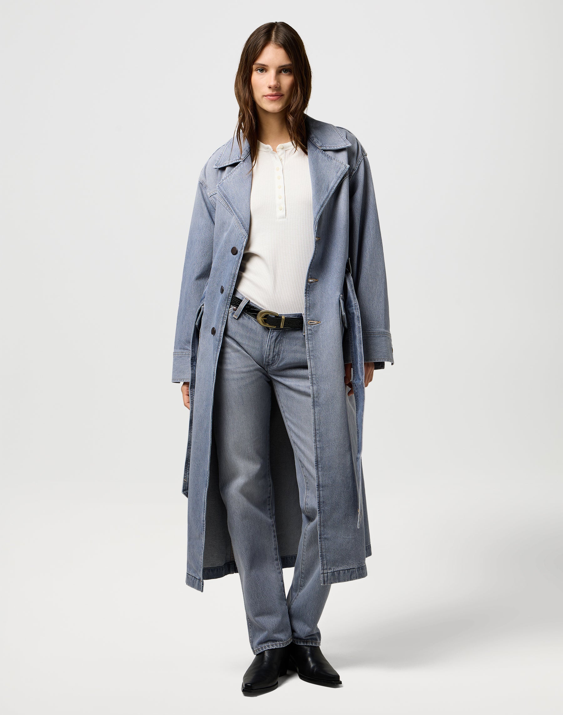 Low Rise Cowboy Jean in Haute Haze Jeans Wrangler