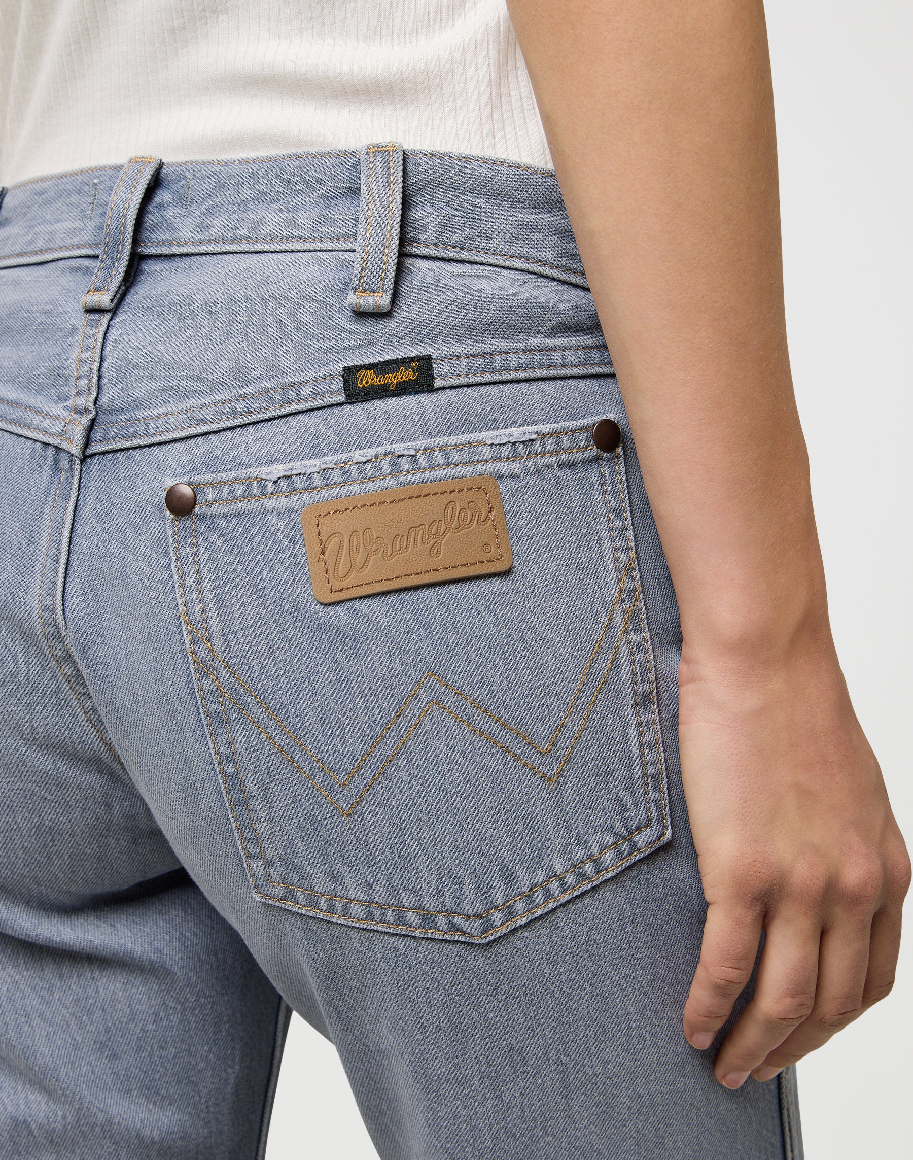 Low Rise Cowboy Jean in Haute Haze Jeans Wrangler