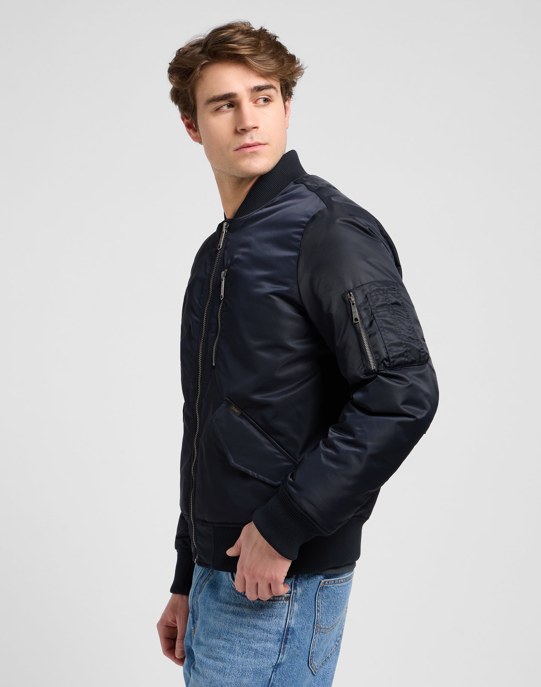 Bomber Jacket in Black Jackets Lee