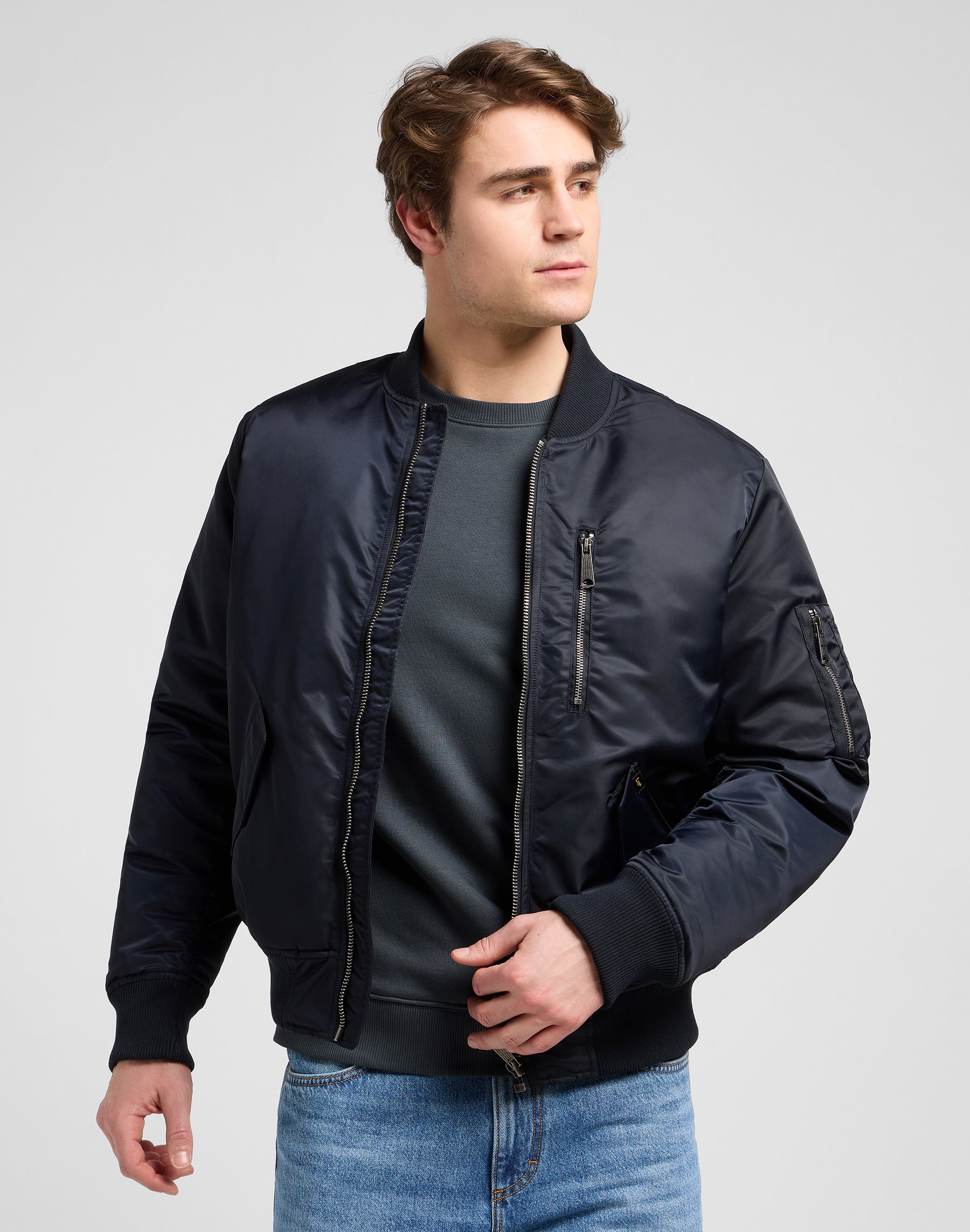 Bomber Jacket in Black Jackets Lee